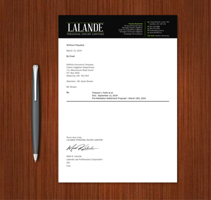 Stationery Design by Expert Bappy for Injured.ca  | Design: #32580141