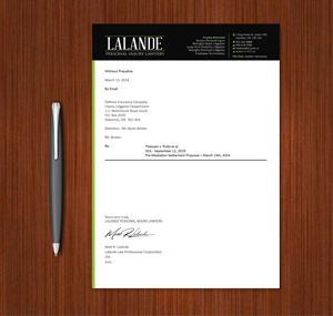 Stationery Design by Expert Bappy for Injured.ca  | Design: #32580276