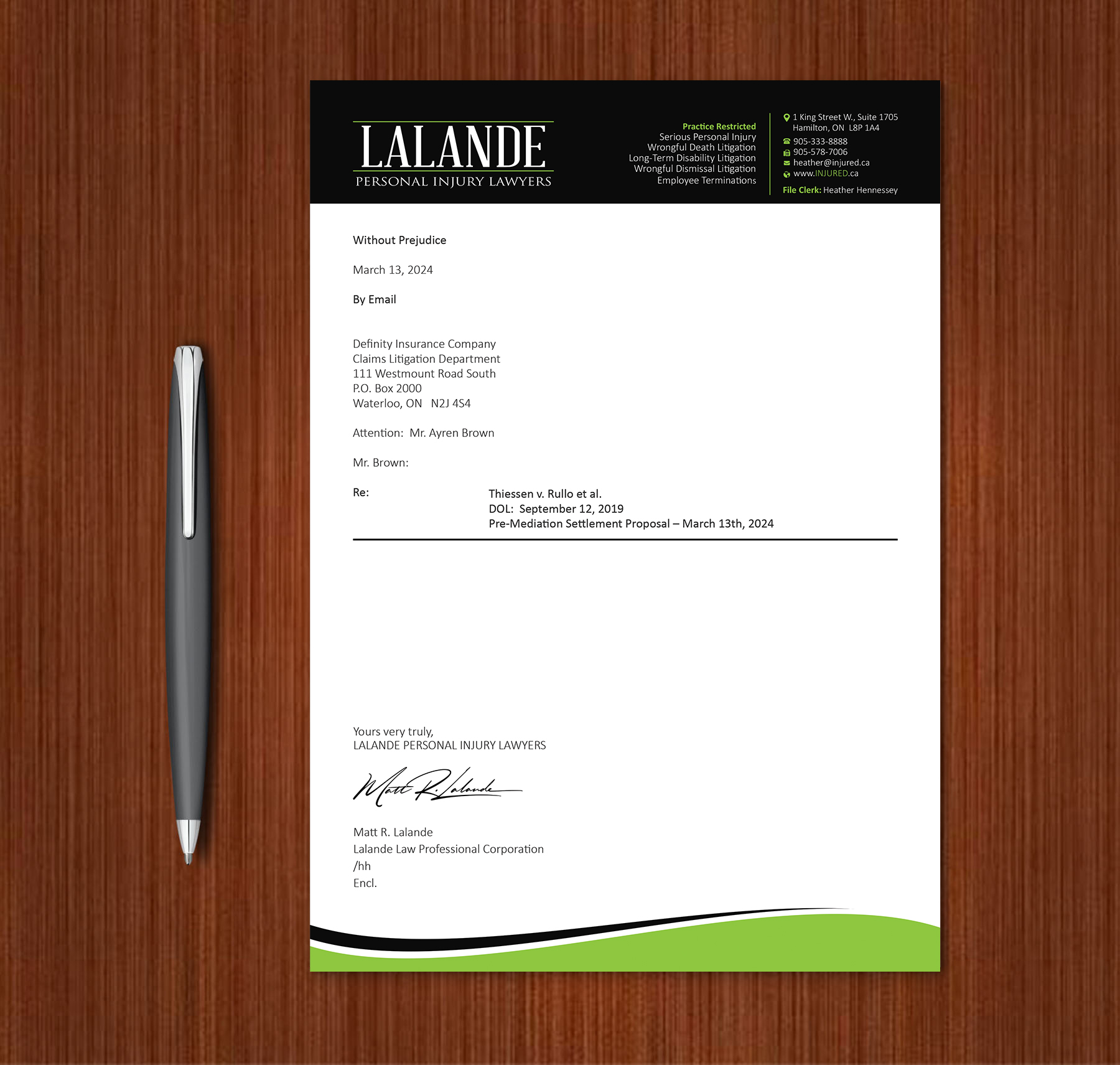 Diseño de Papelería por Expert Bappy para Injured.ca  | Diseño #32580338