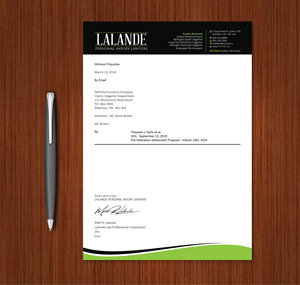 Stationery Design by Expert Bappy for Injured.ca  | Design: #32580338