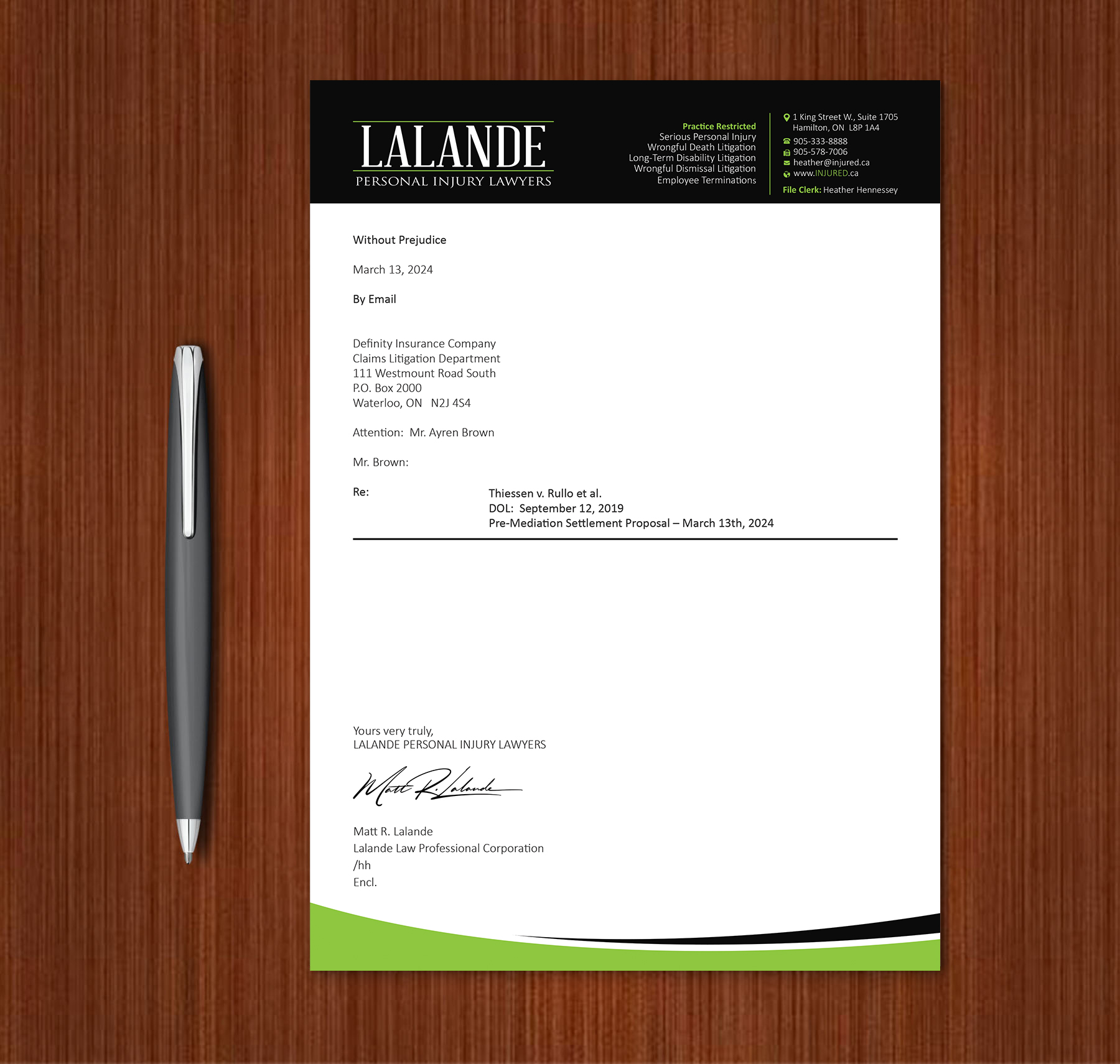 Diseño de Papelería por Expert Bappy para Injured.ca  | Diseño #32580458