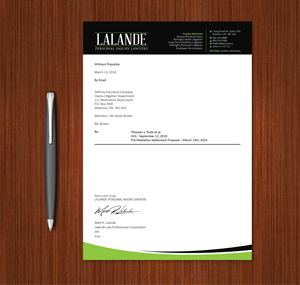 Stationery Design by Expert Bappy for Injured.ca  | Design: #32580458