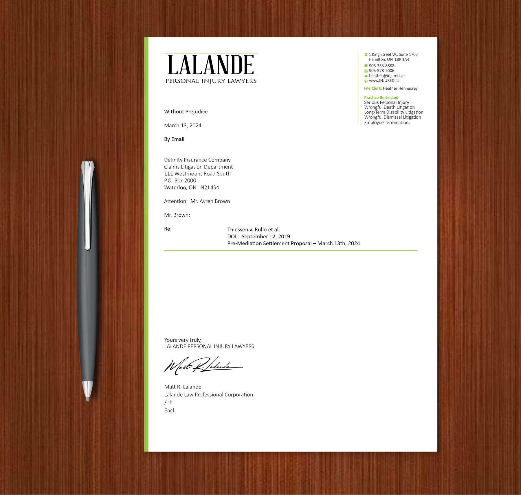 Diseño de Papelería por Expert Bappy para Injured.ca  | Diseño #32590095