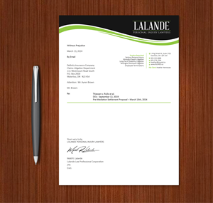 Stationery Design by Expert Bappy for Injured.ca  | Design: #32590481