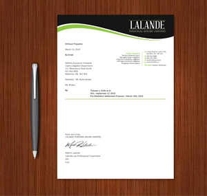 Stationery Design by Expert Bappy for Injured.ca  | Design: #32590482