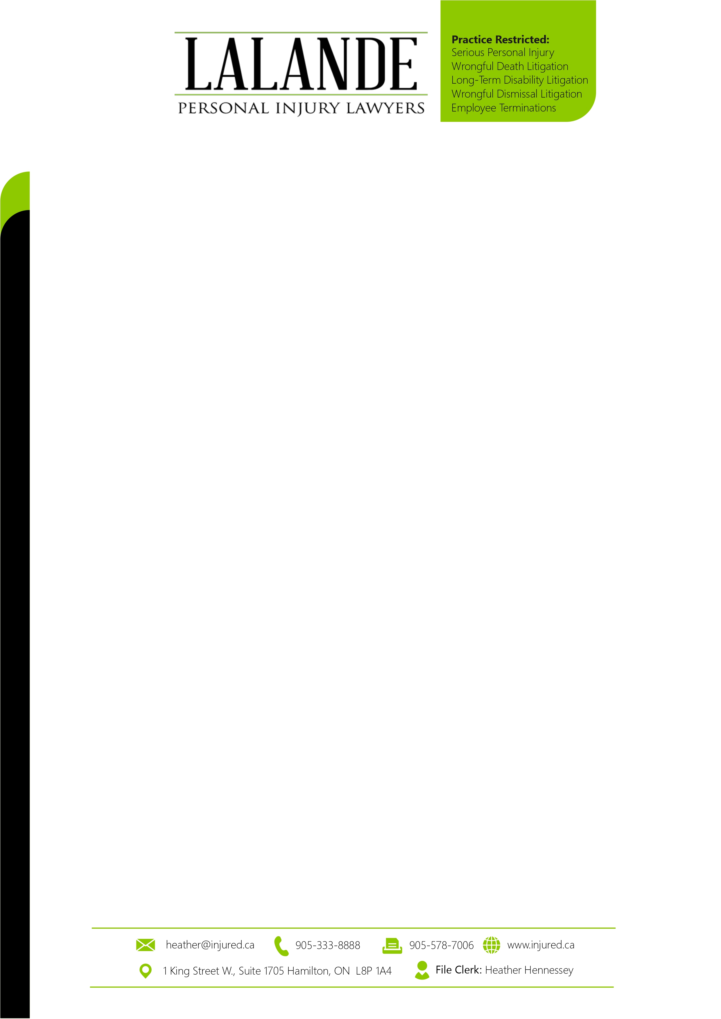 Diseño de Papelería por Grip19 para Injured.ca  | Diseño #32692519