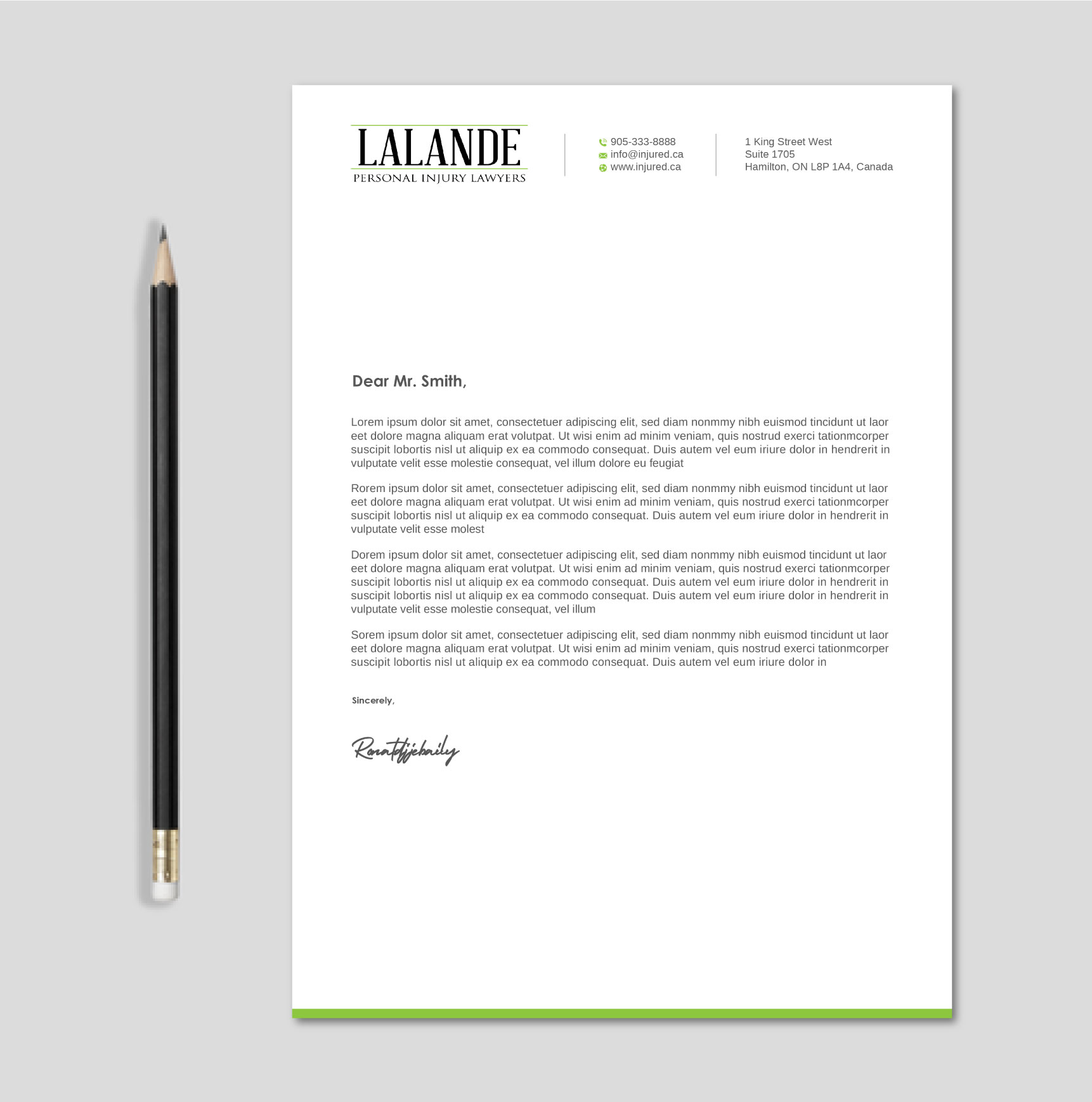 Design de Papeterie par LAXMI DESIGNHUB pour Injured.ca  | Design #32578763