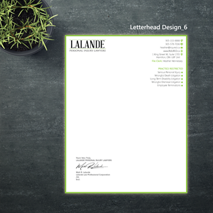 Stationery Design by Magic of Art for Injured.ca  | Design: #32700895