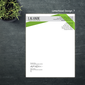Stationery Design by Magic of Art for Injured.ca  | Design: #32700896