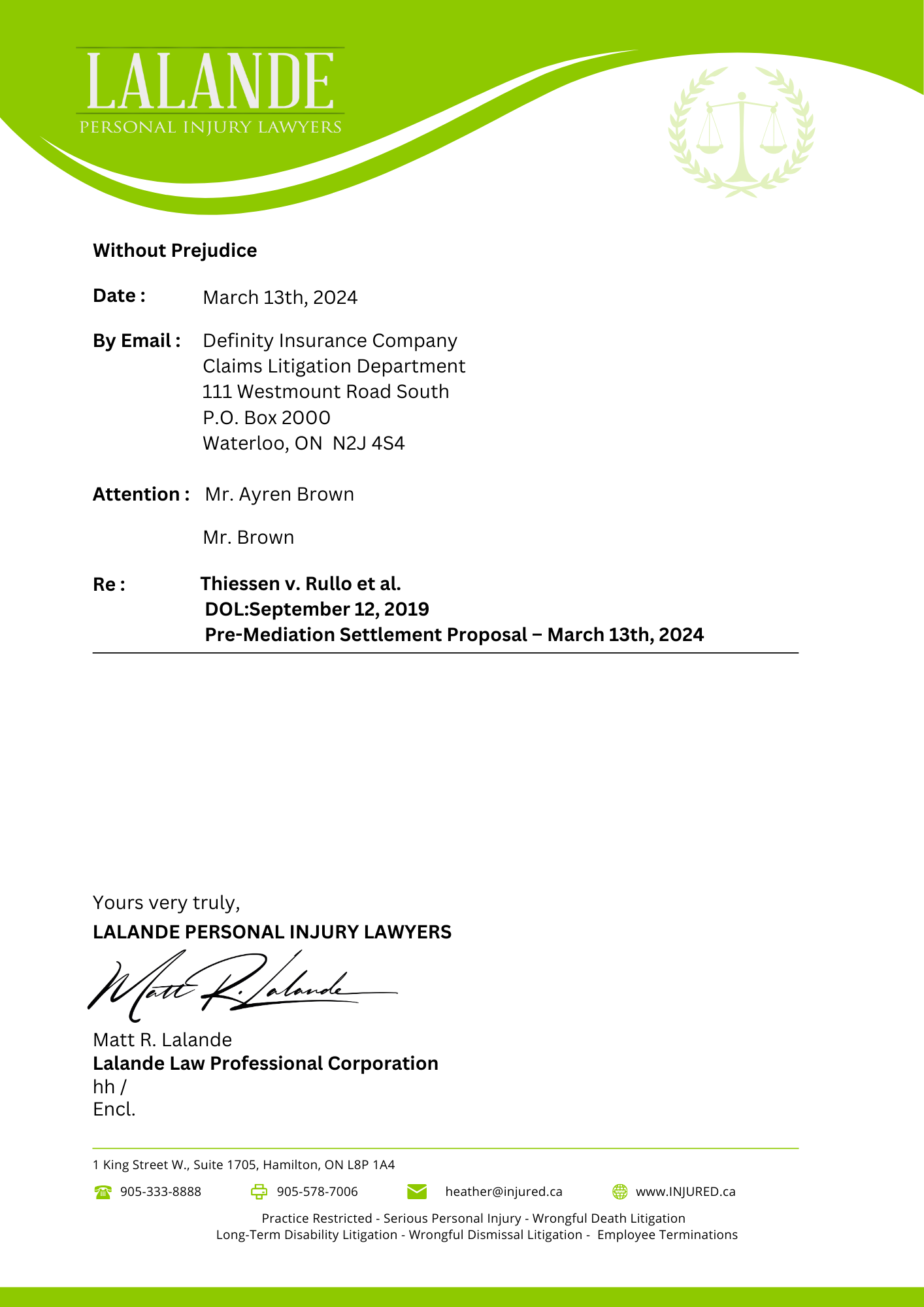 Design de Papeterie par HossamHussien 2 pour Injured.ca  | Design #32594509