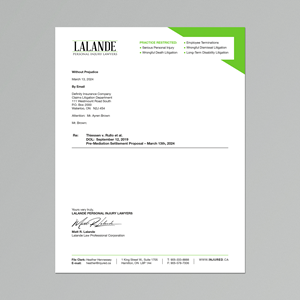 Stationery Design by logodentity for Injured.ca  | Design: #32566252