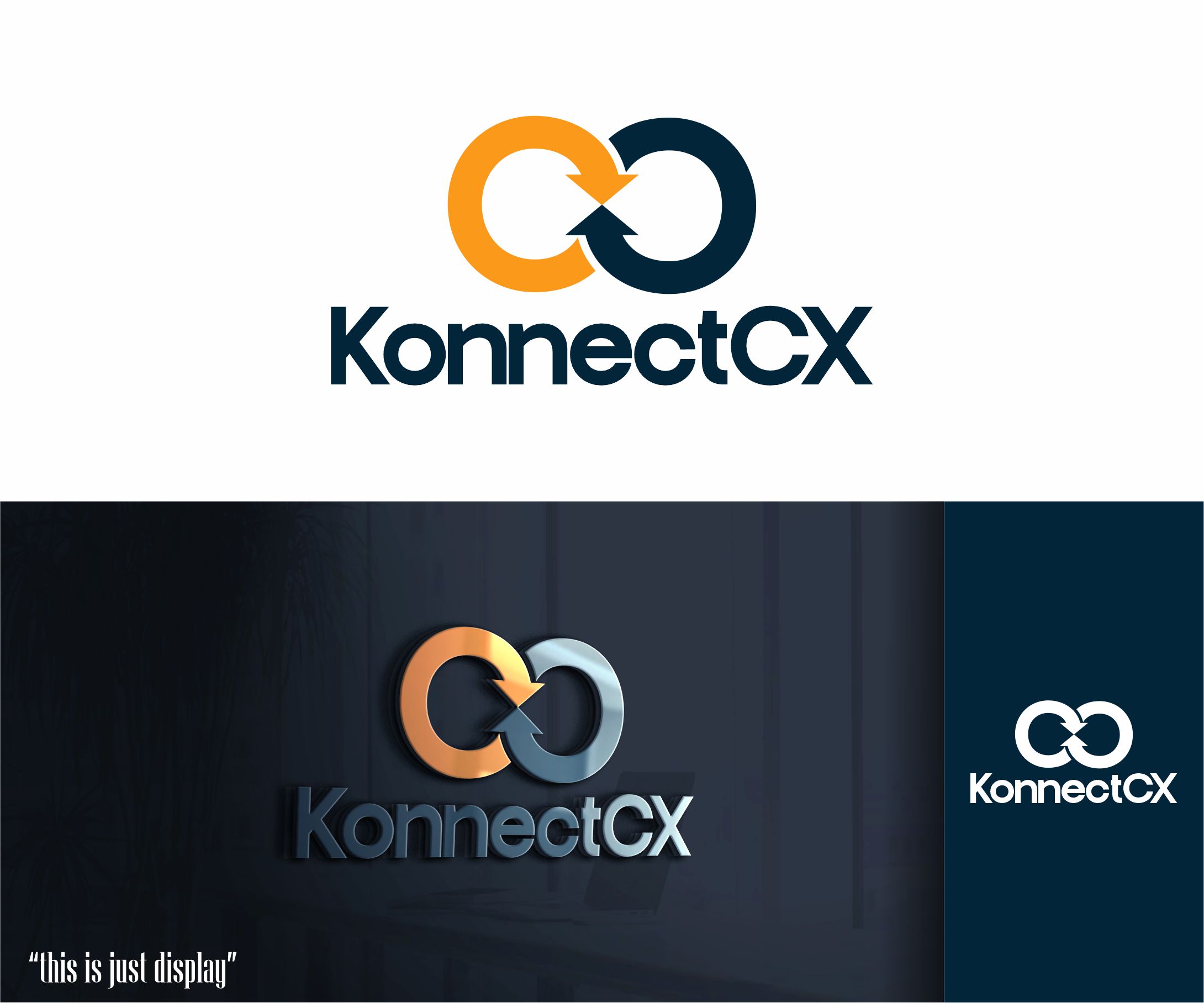 Logo Design by alkaline for KonnectCX | Design #32558278