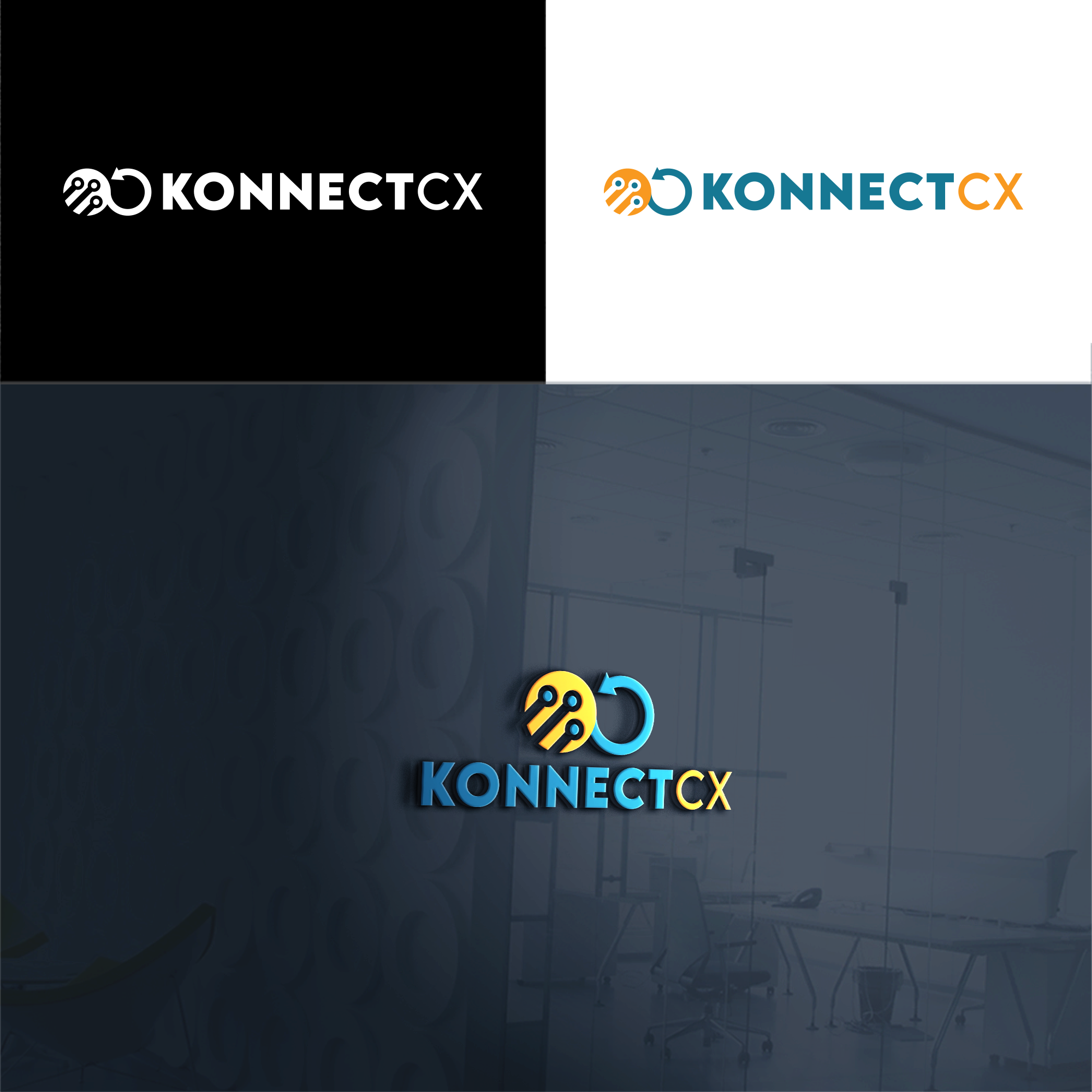 Logo Design by RA-bica for KonnectCX | Design #32560000