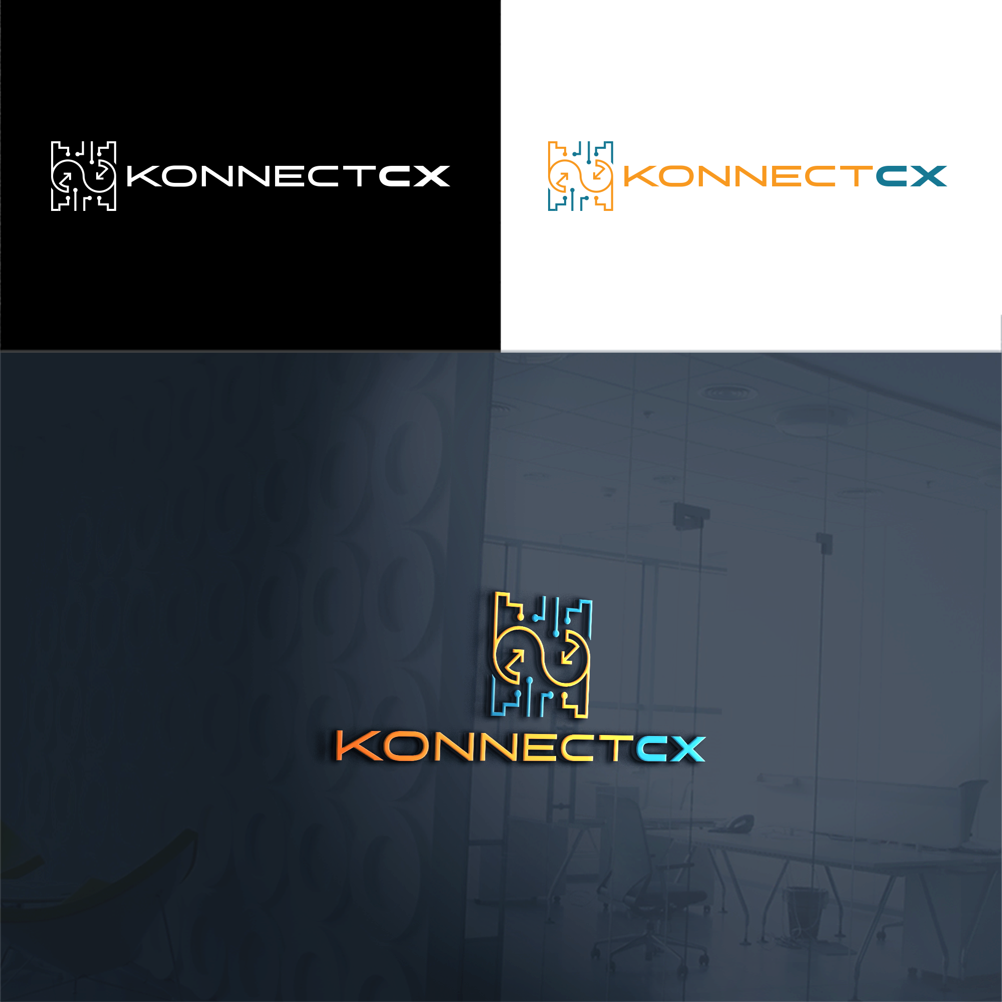 Logo Design by RA-bica for KonnectCX | Design #32560003