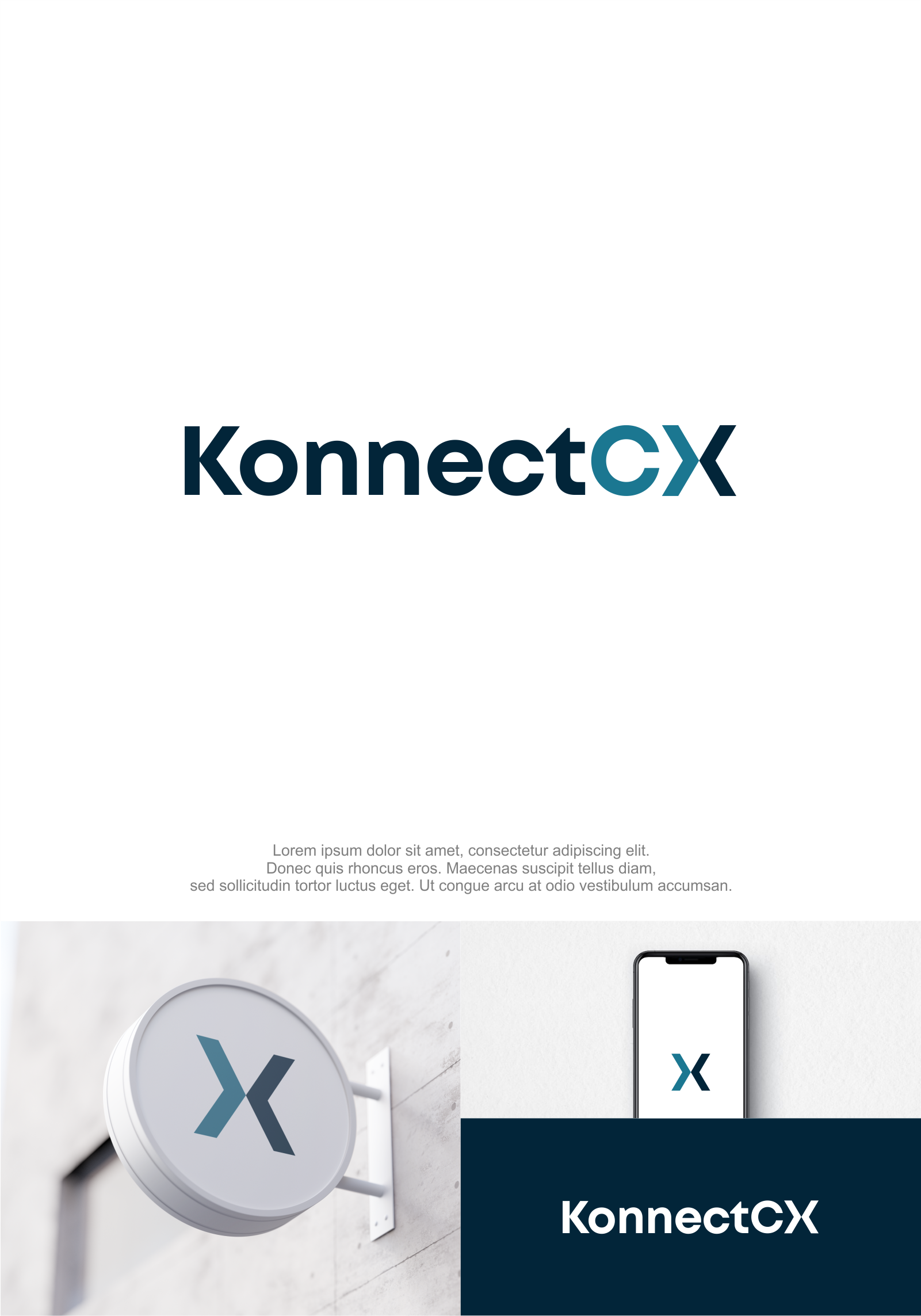 Logo Design by M.Syaiful Huda for KonnectCX | Design #32559930