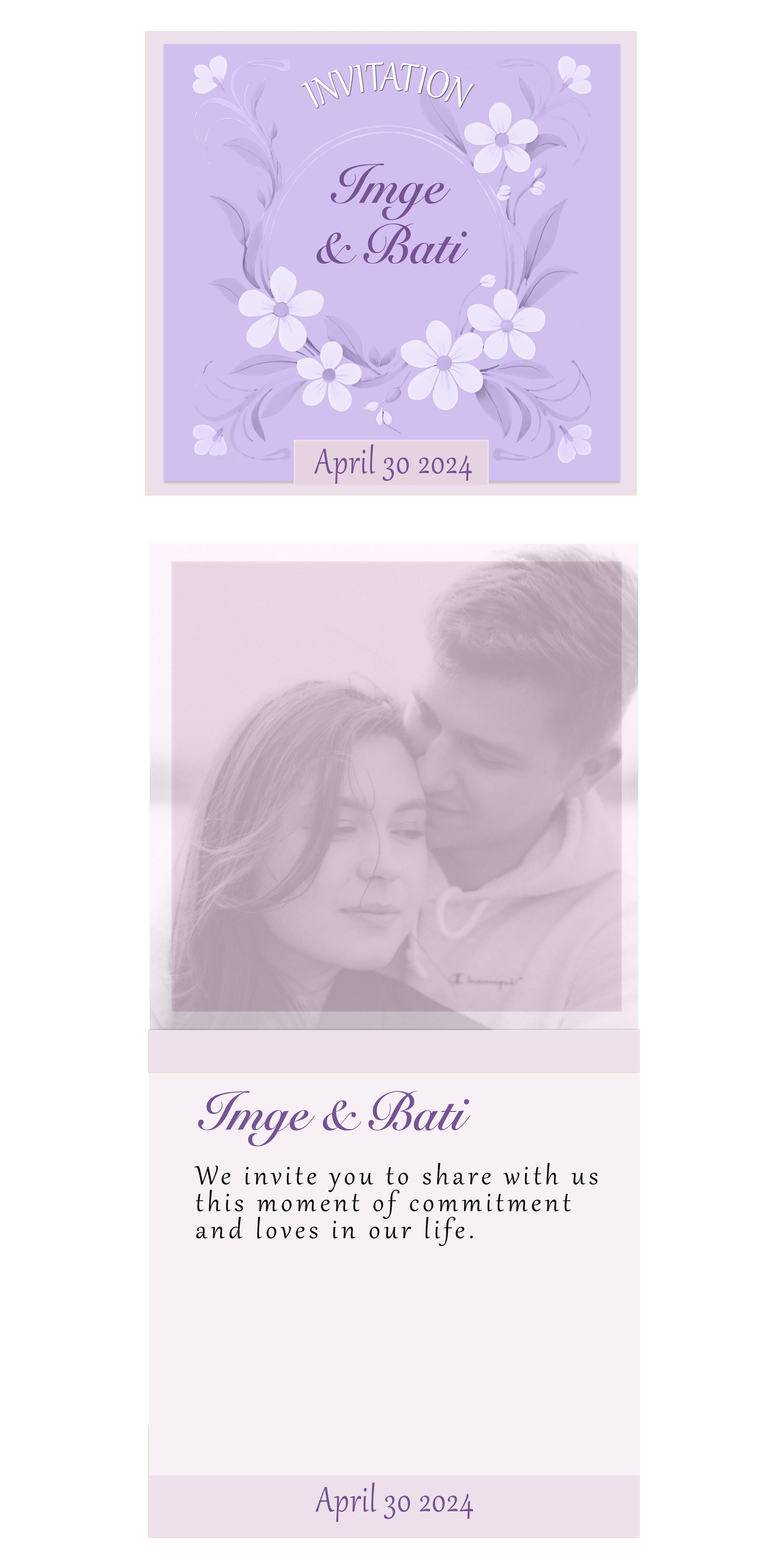 Invitation Design by LOM for this project | Design #32565081