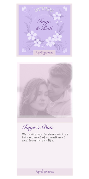 Invitation Design by LOM for this project | Design #32565081