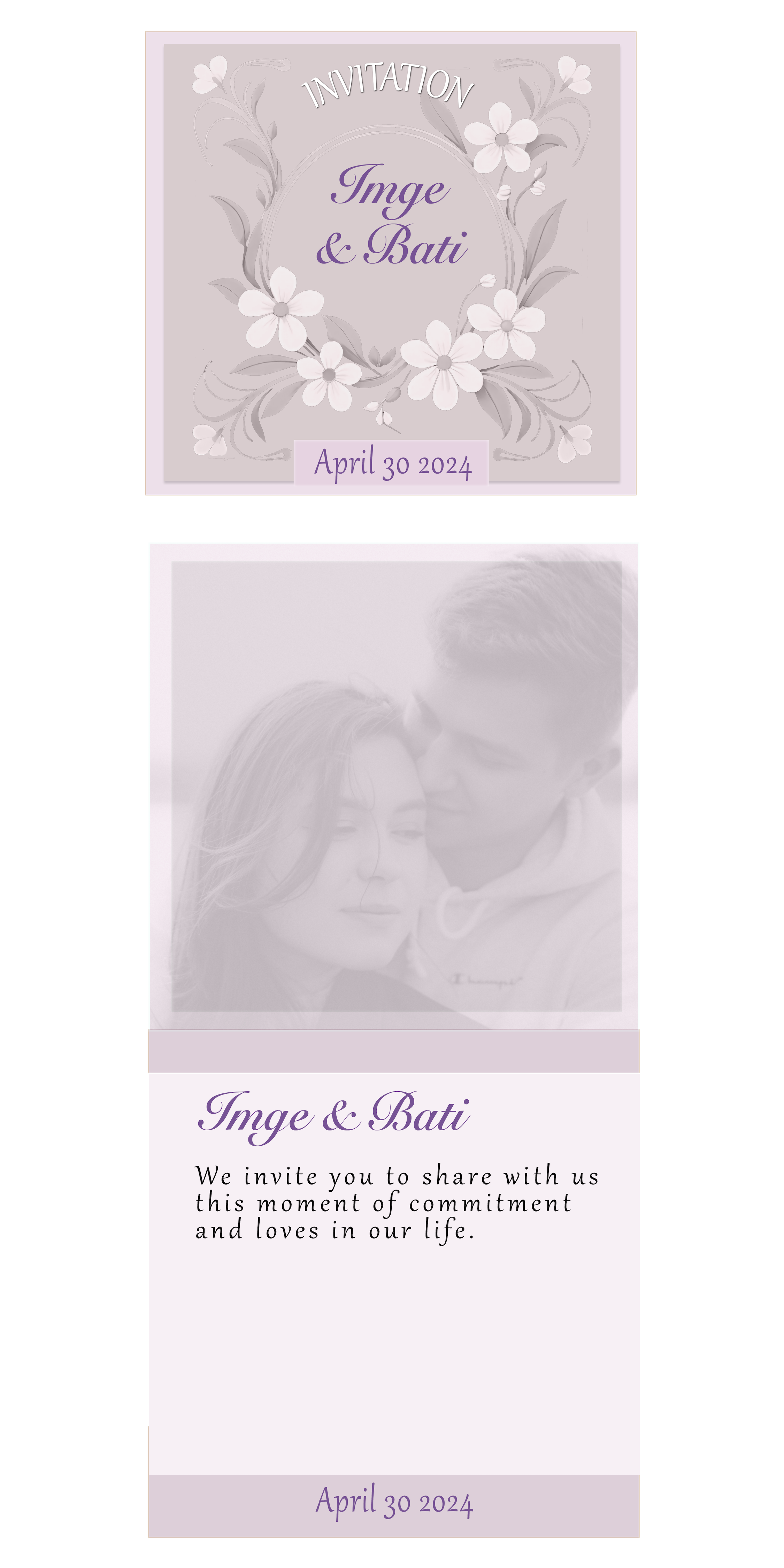Invitation Design by LOM for this project | Design #32565082