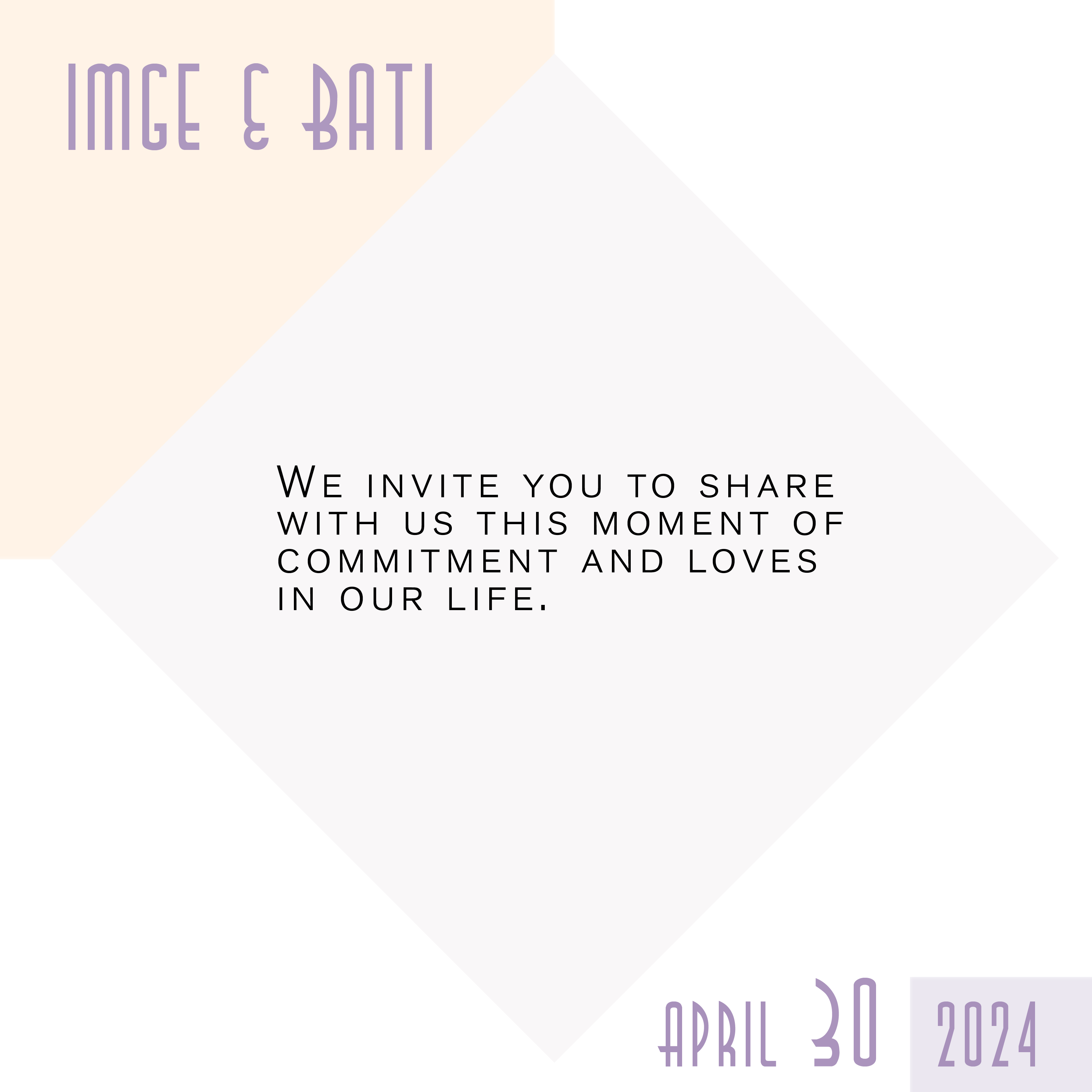 Invitation Design by LOM for this project | Design #32642053