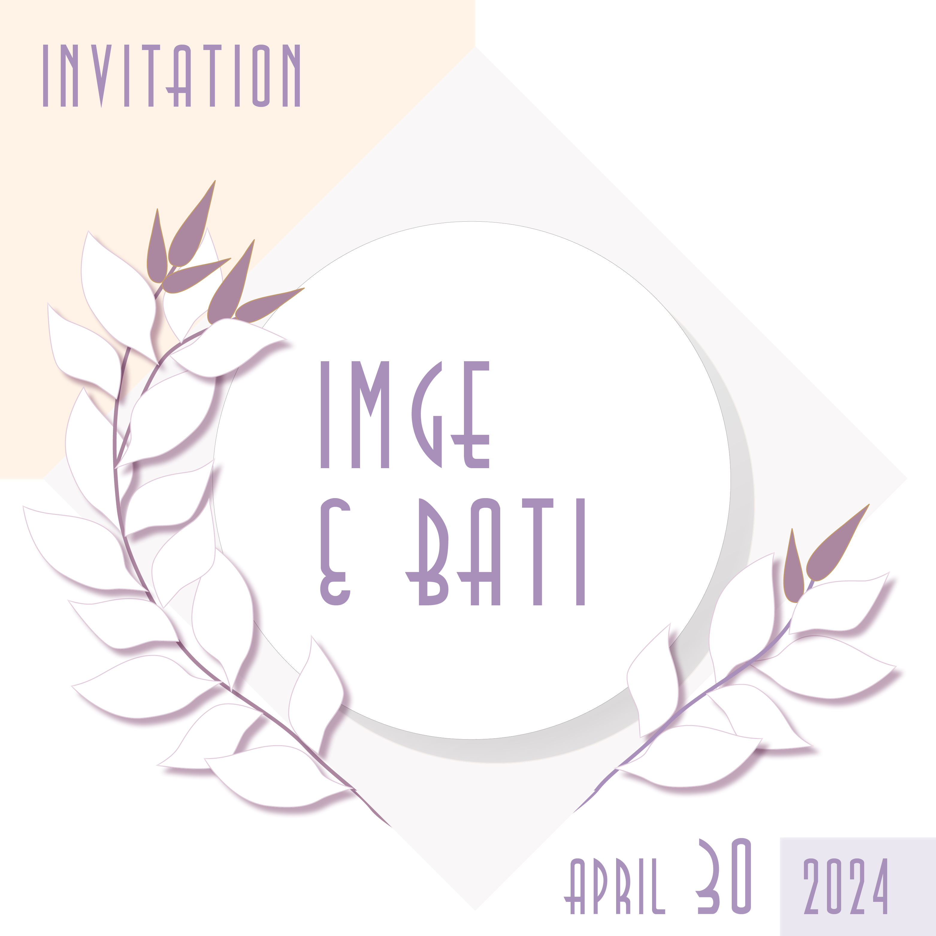 Invitation Design by LOM for this project | Design #32642054