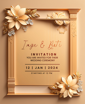 Invitation Design by Gulsher for this project | Design: #32557608