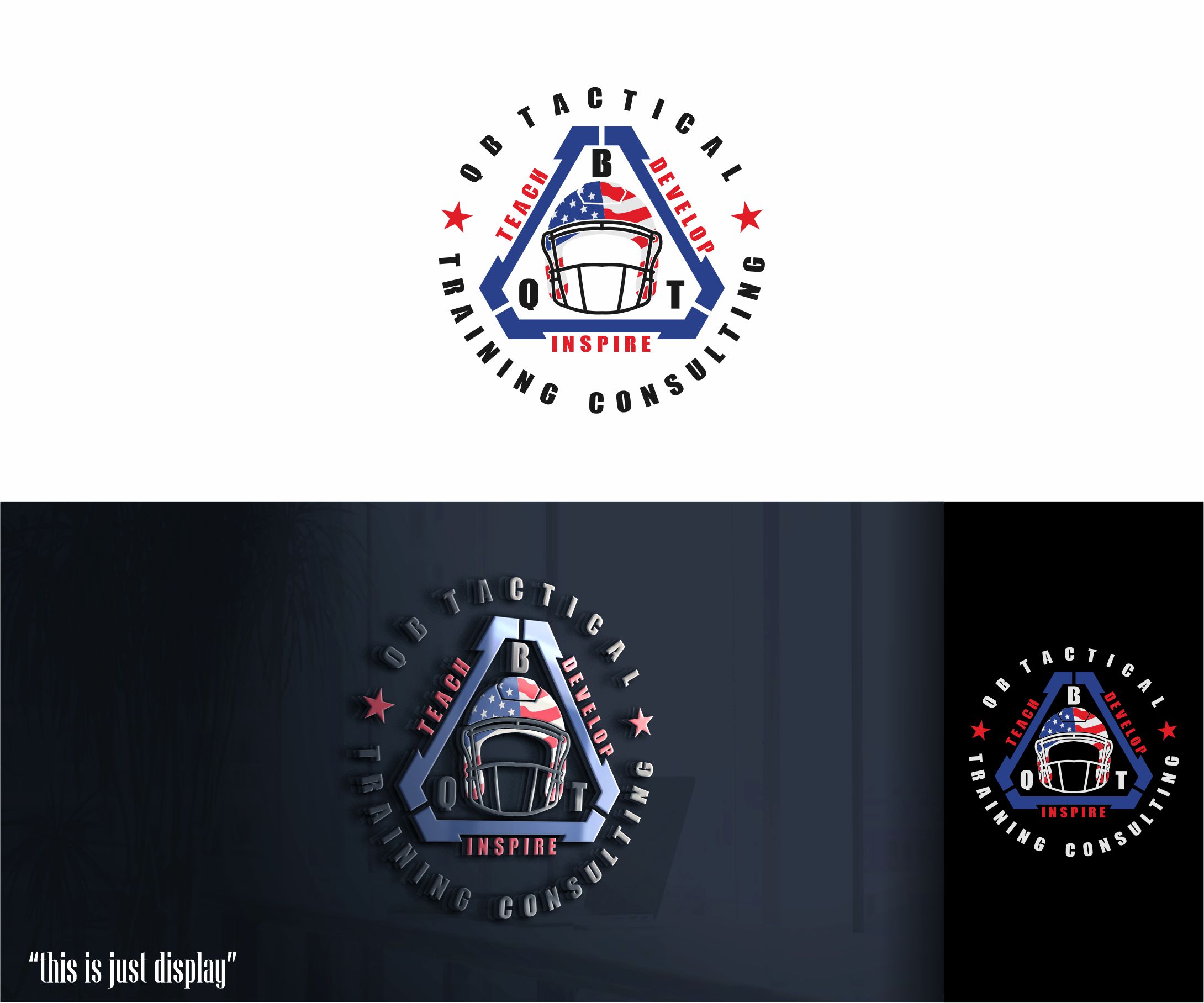 Logo Design by alkaline for QB Tactical Training & Consulting, LLC | Design #32567813