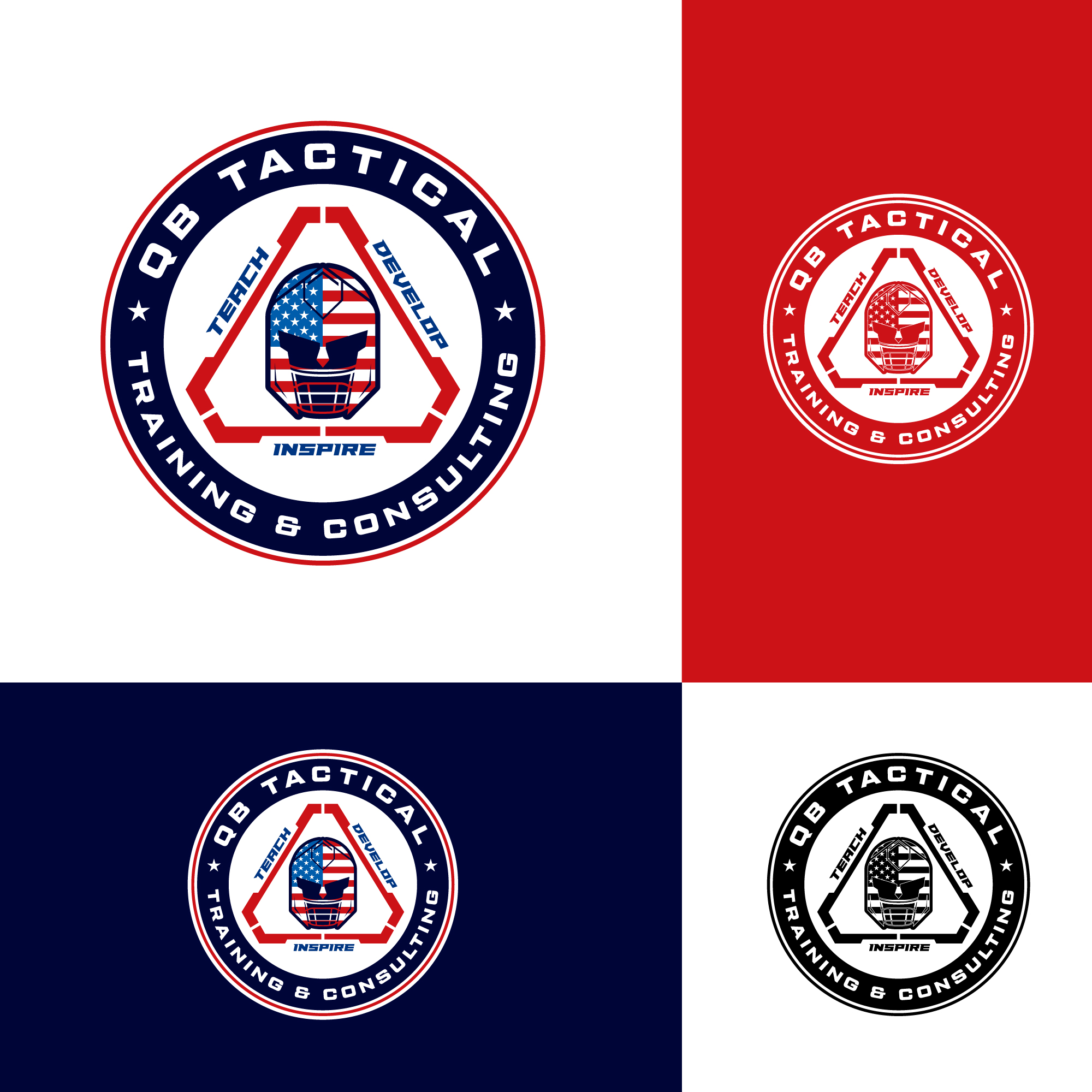 Logo Design by Transformed Design Inc. for QB Tactical Training & Consulting, LLC | Design #32583623