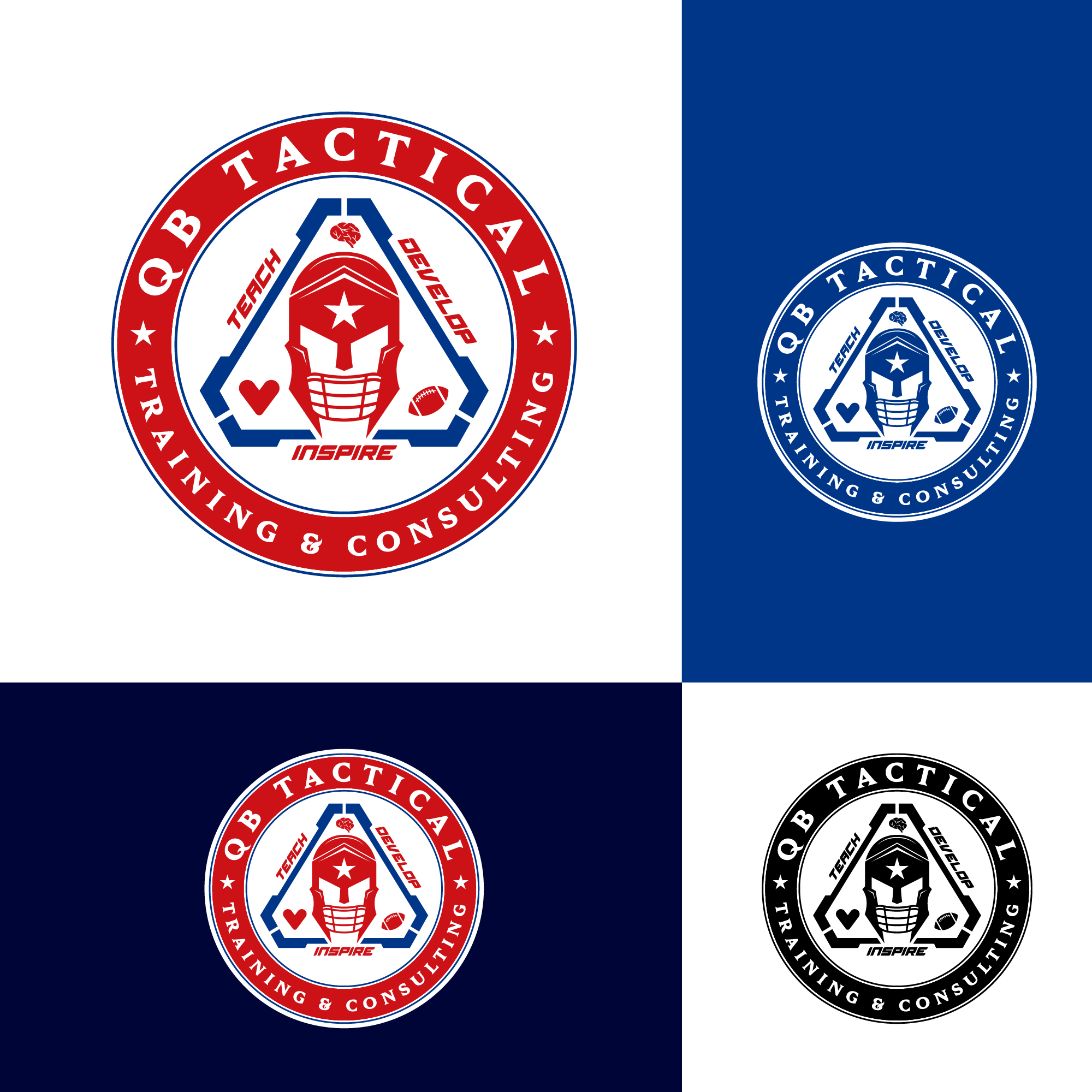 Logo Design by Transformed Design Inc. for QB Tactical Training & Consulting, LLC | Design #32583625