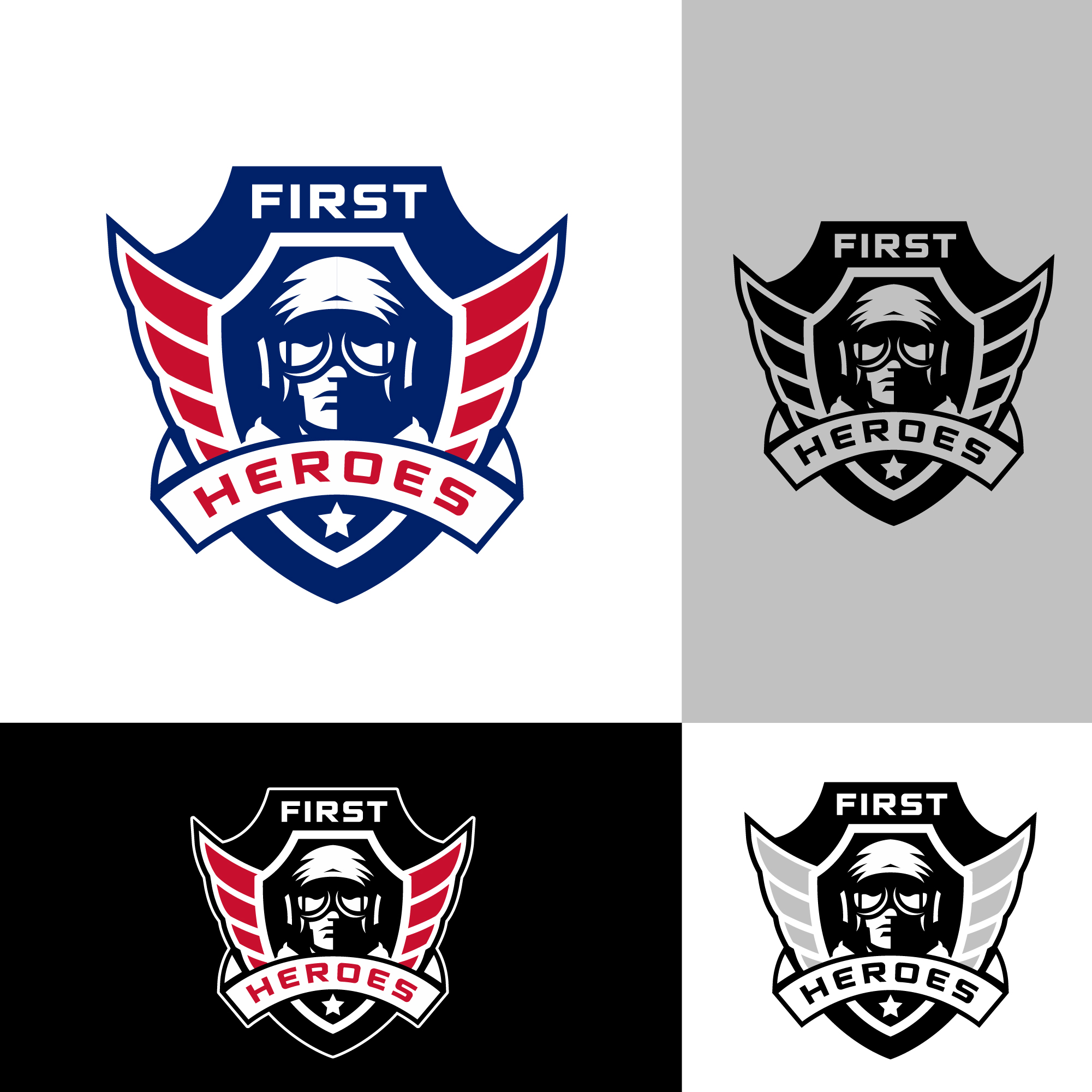 Logo Design by Transformed Design Inc. for First Heroes | Design #32575213