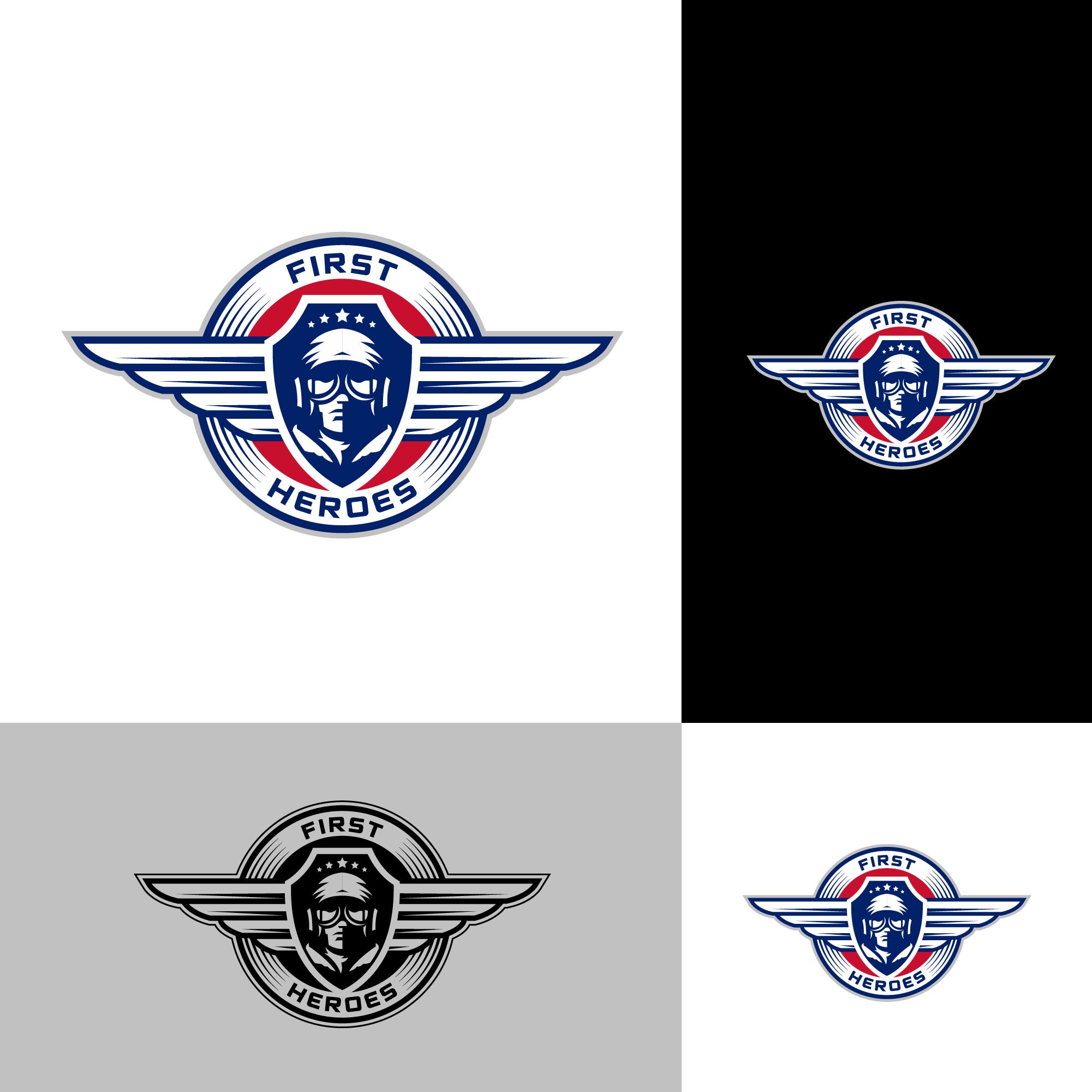 Logo Design by Transformed Design Inc. for First Heroes | Design #32591677