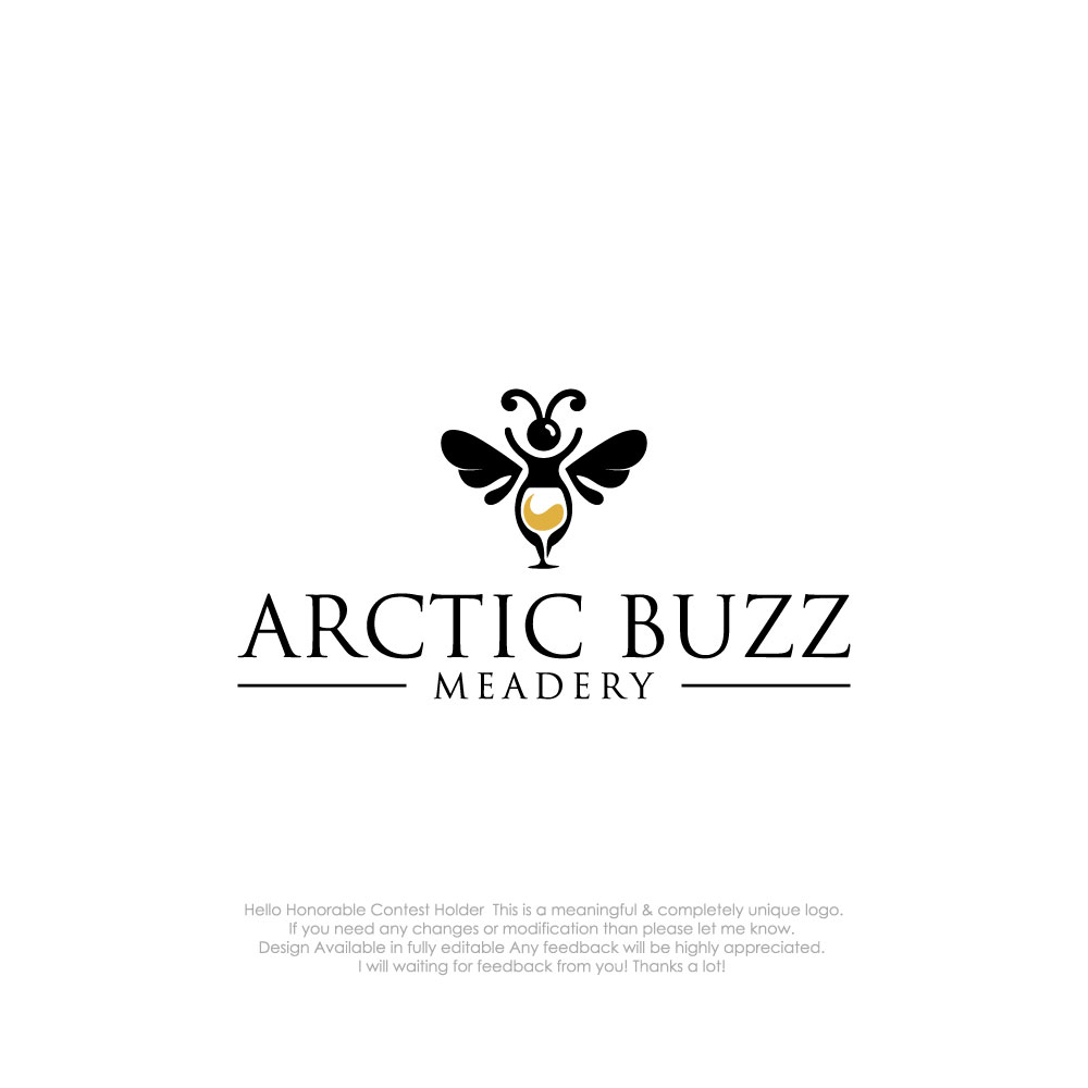 Logo Design by LogoEon for Arctic Buzz Meadery | Design #32572142