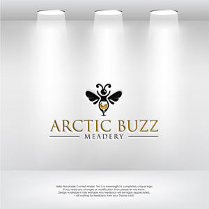 Logo Design by LogoEon for Arctic Buzz Meadery | Design: #32572143