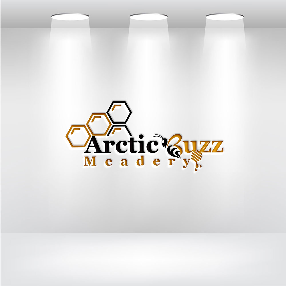 Logo Design by Pixel power for Arctic Buzz Meadery | Design: #32577352