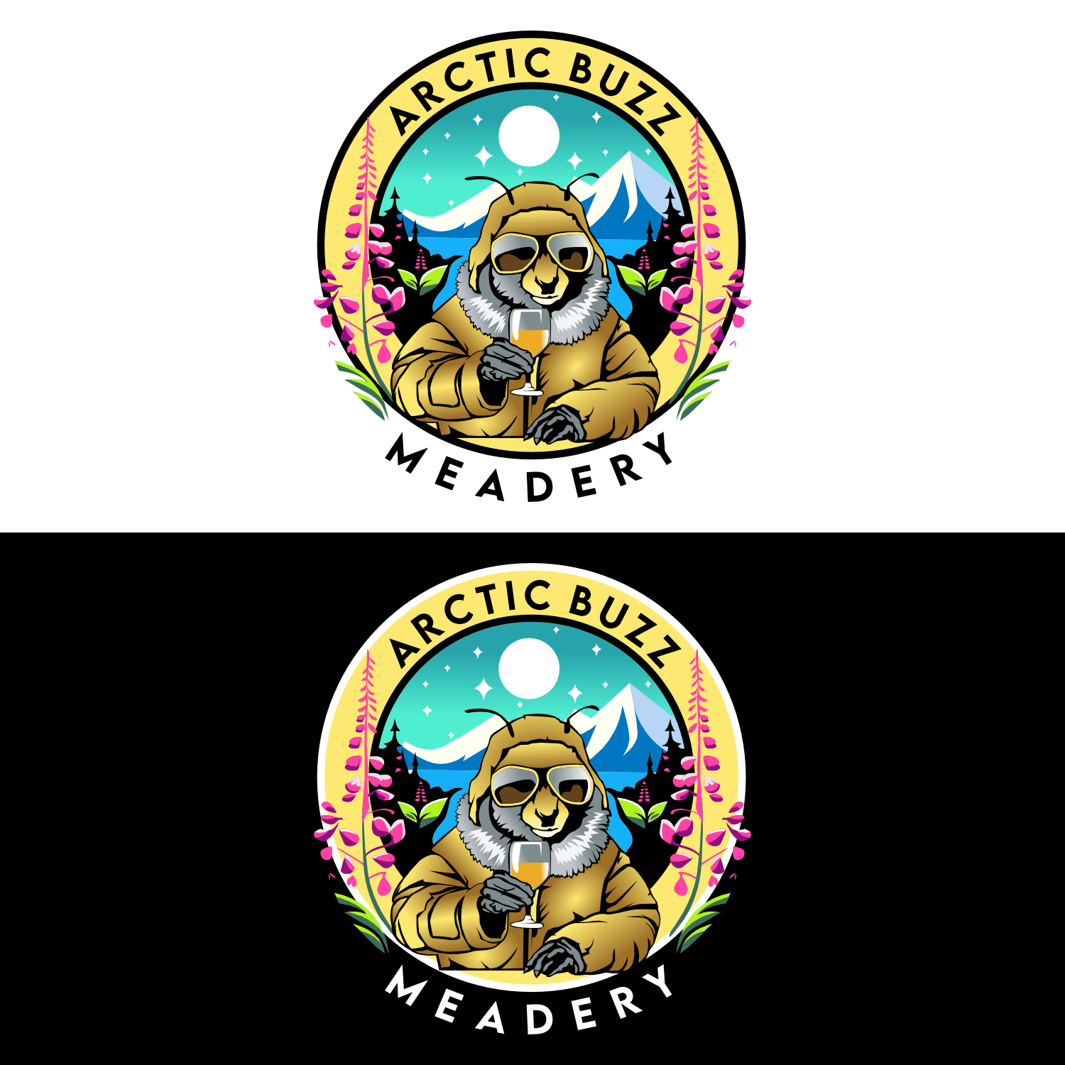 Logo Design by cah awu for Arctic Buzz Meadery | Design #32570903