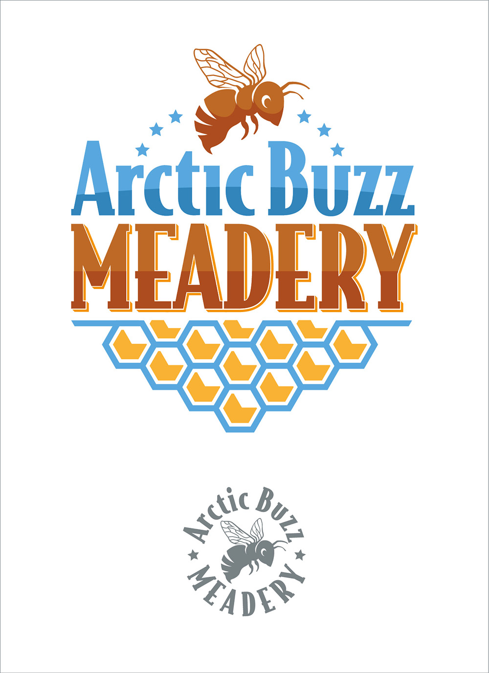 Logo Design by AndyMang for Arctic Buzz Meadery | Design #32598030