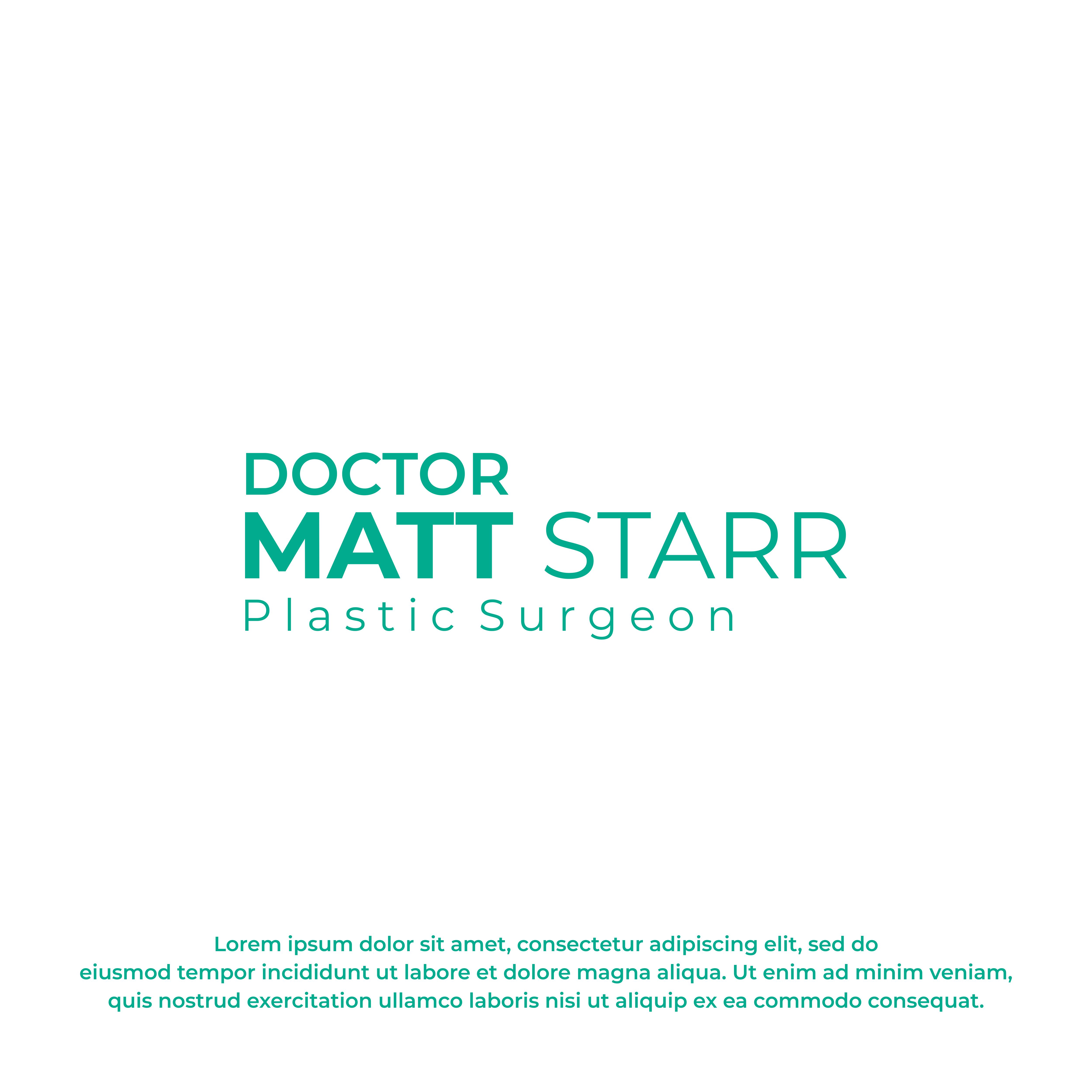 Logo Design by MooezaStudio for Dr Matt Starr | Design #32615238