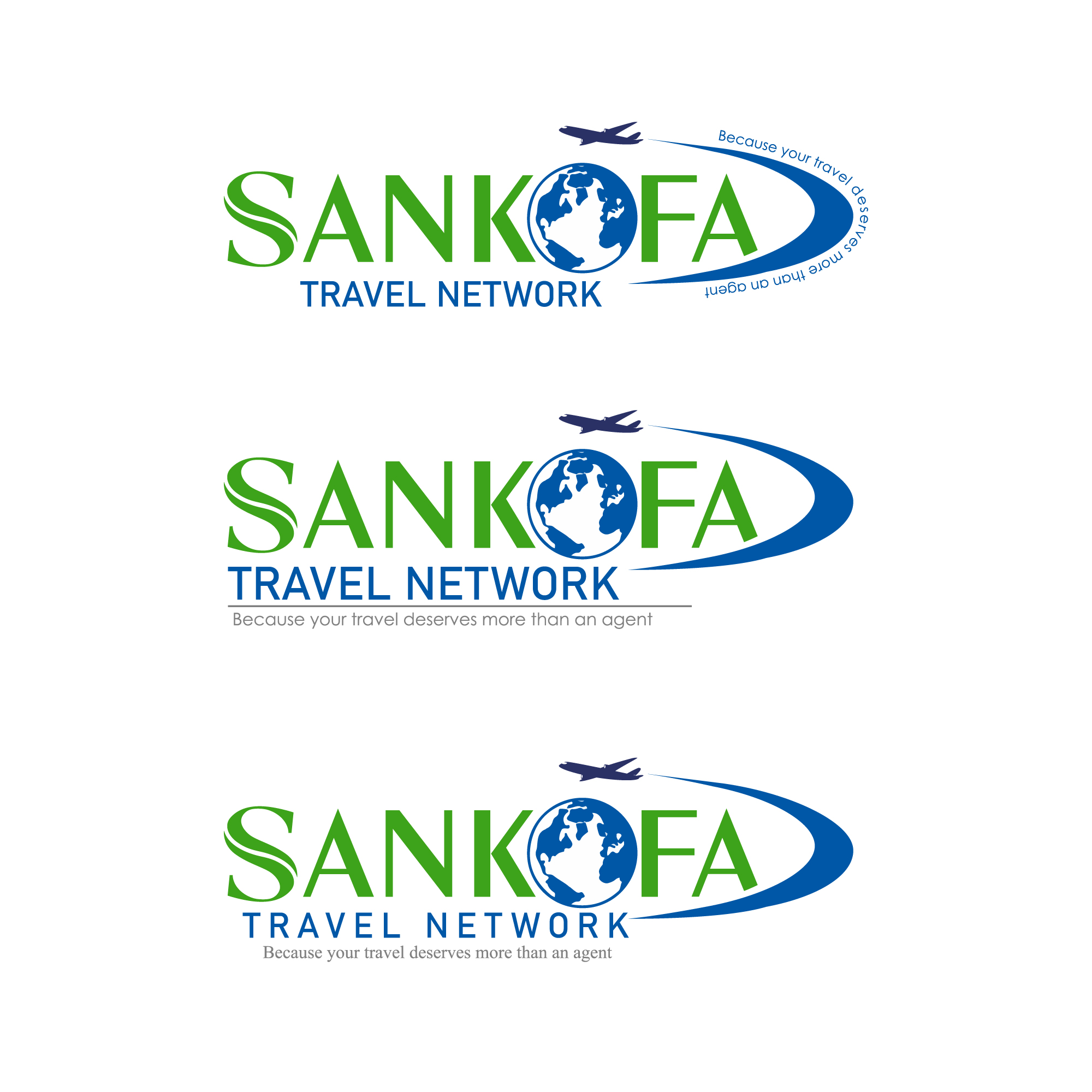 Logo Design by KENGZ for Sankofa Travel Network, Inc. | Design #32680630