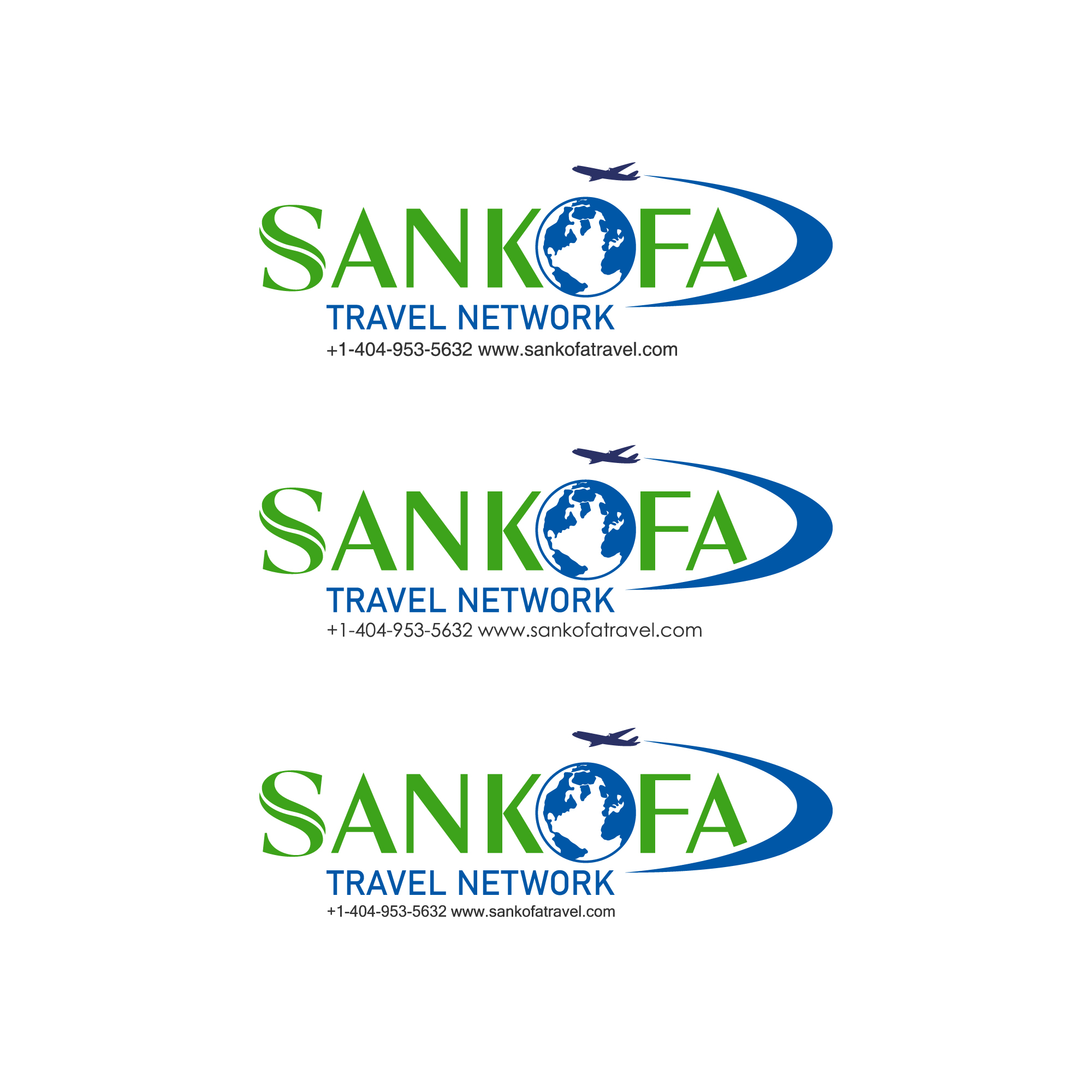 Logo Design by KENGZ for Sankofa Travel Network, Inc. | Design #32692968
