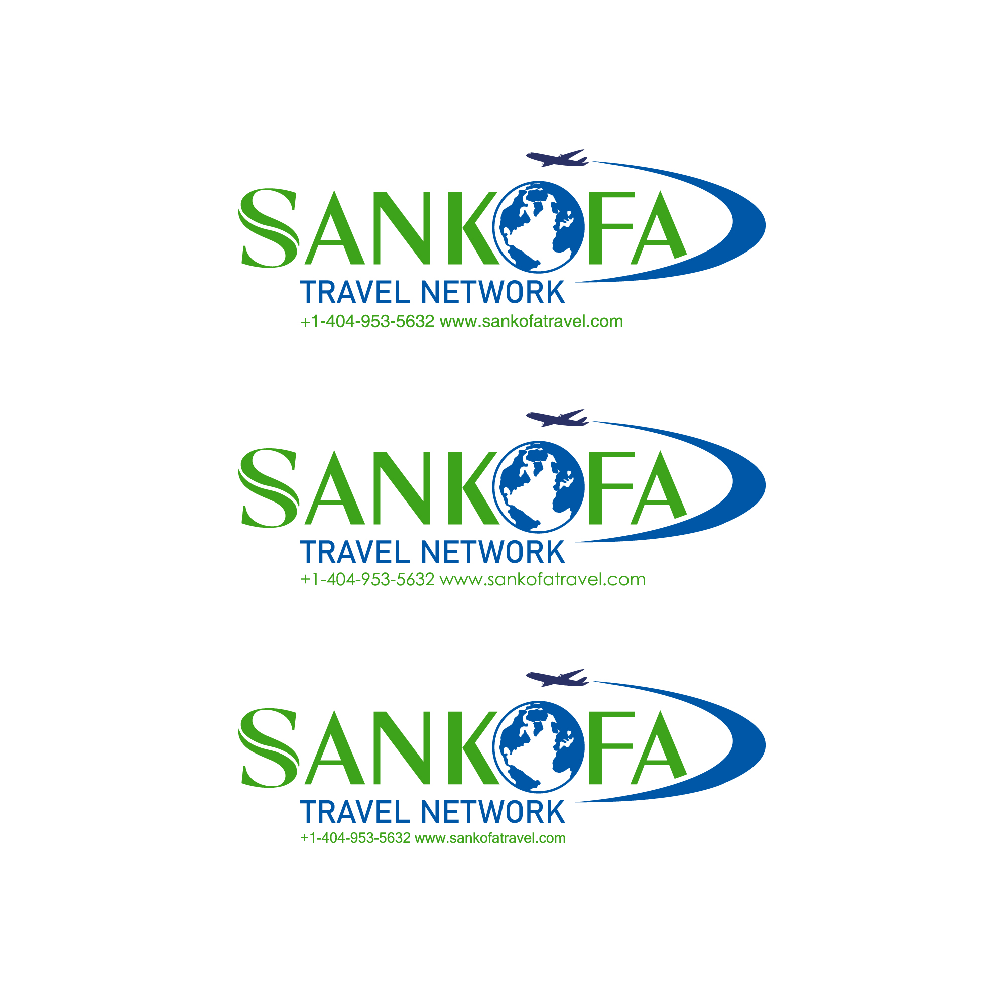 Logo Design by KENGZ for Sankofa Travel Network, Inc. | Design: #32693048