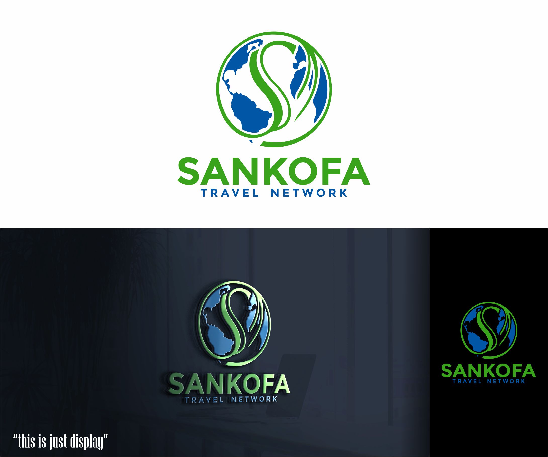 Diseño de Logo por alkaline para Sankofa Travel Network, Inc. | Diseño #32566814