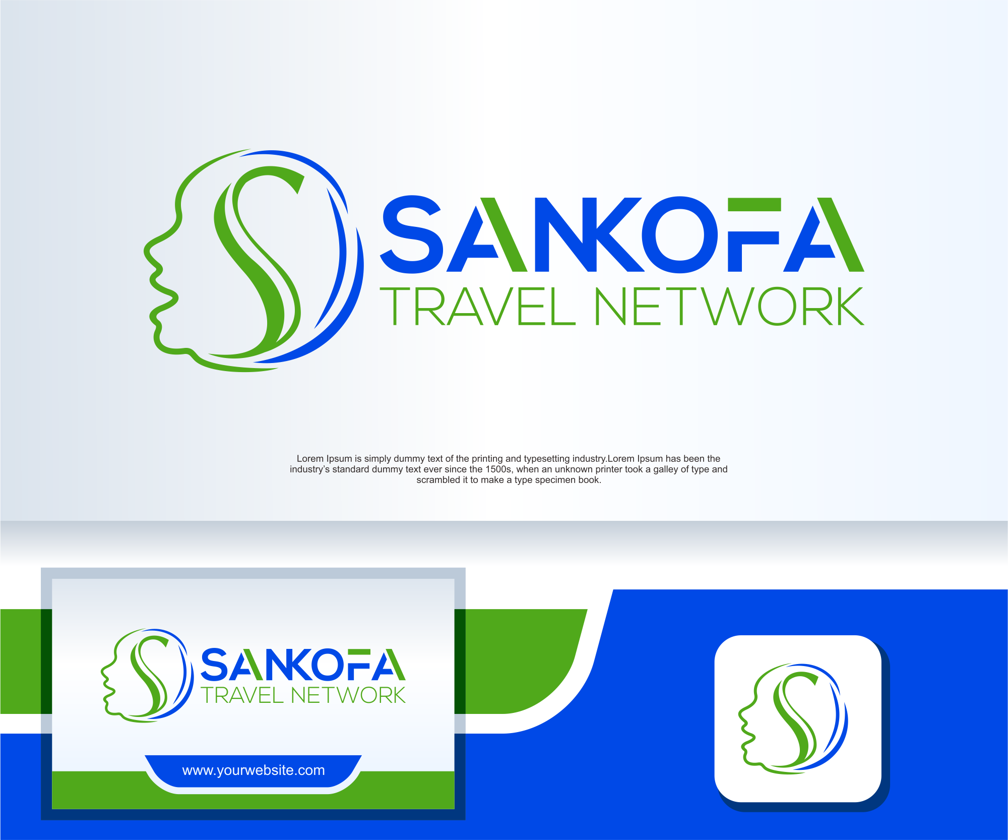 Diseño de Logo por Apache Kretek para Sankofa Travel Network, Inc. | Diseño #32573495