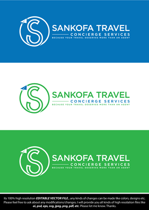Logo Design by FireflyArt for Sankofa Travel Network, Inc. | Design: #32569527