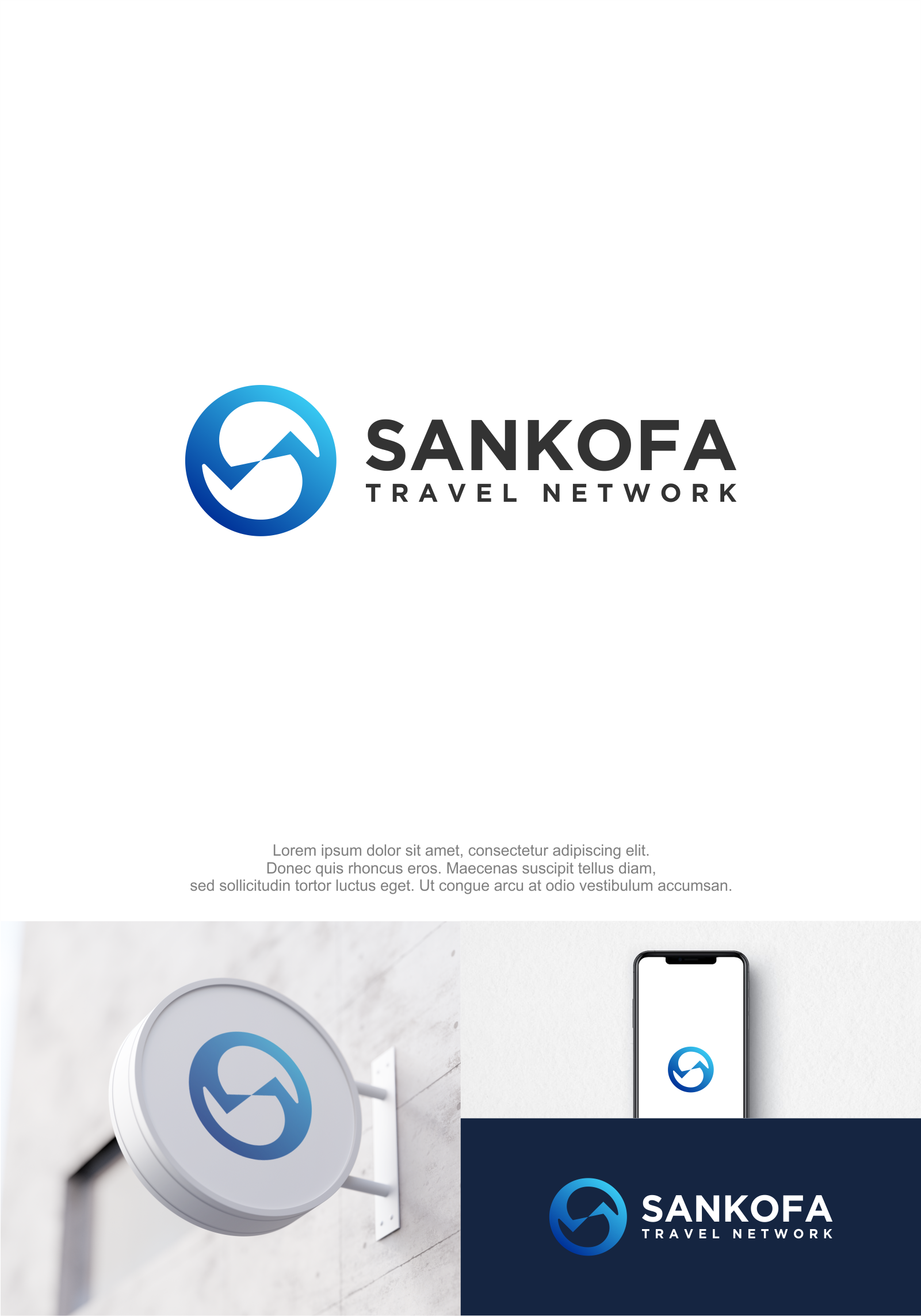 Logo Design by M.Syaiful Huda for Sankofa Travel Network, Inc. | Design #32574259