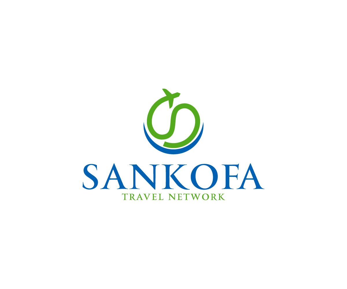 Logo Design by AlphabetZero.co.uk for Sankofa Travel Network, Inc. | Design #32590759
