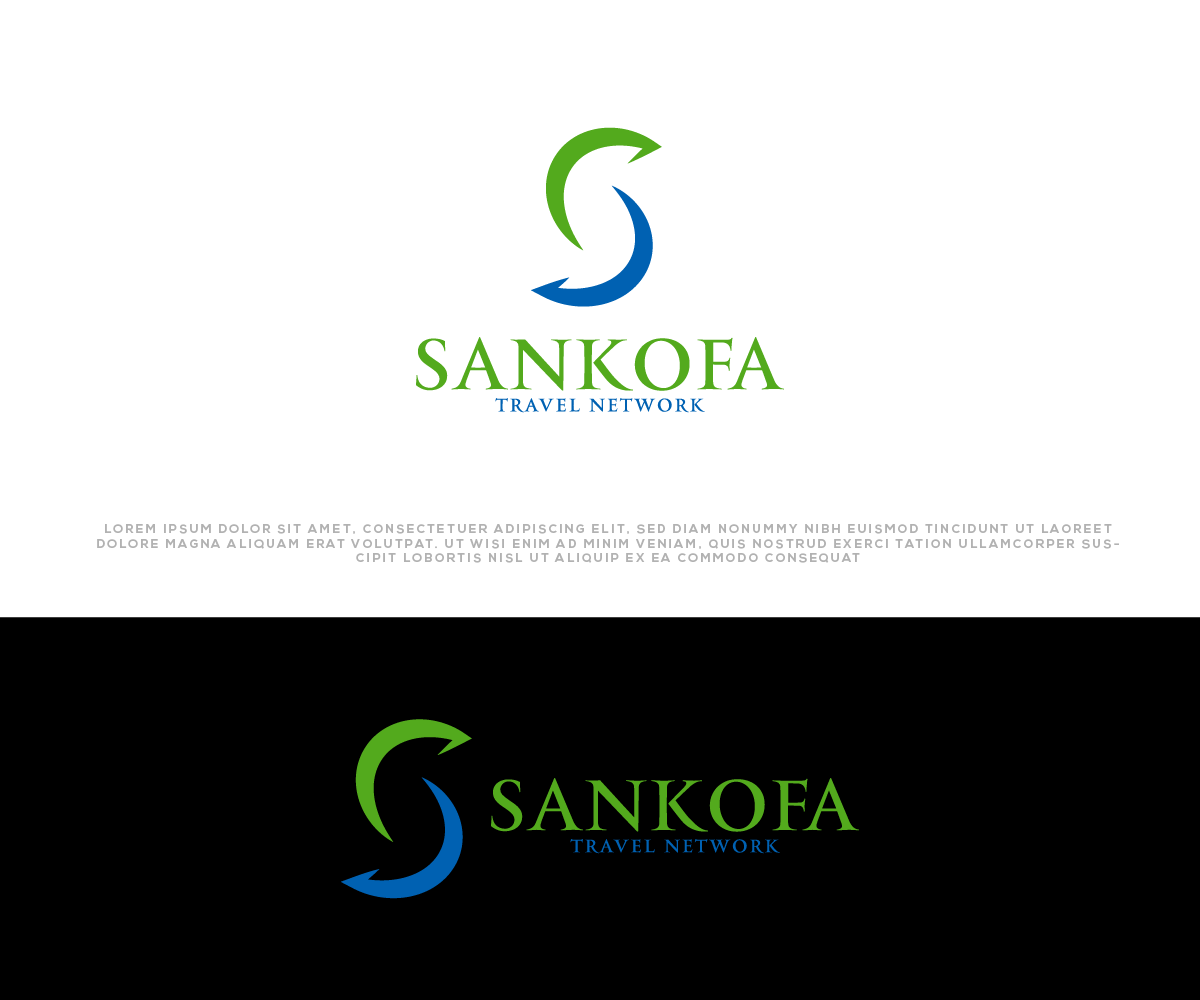 Logo Design by Ayub Zafar for Sankofa Travel Network, Inc. | Design #32590760