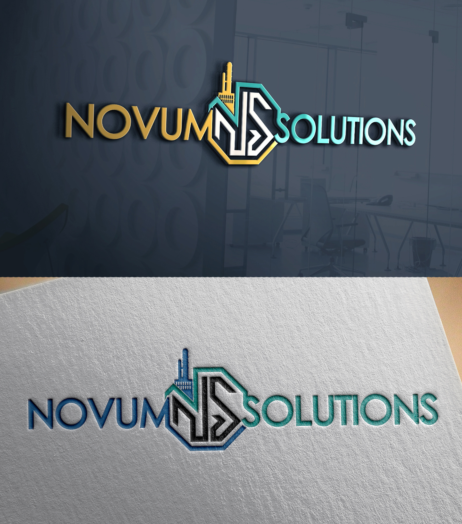 Logo Design by 24ksunny for Novum Solutions Pty Ltd | Design #32573061