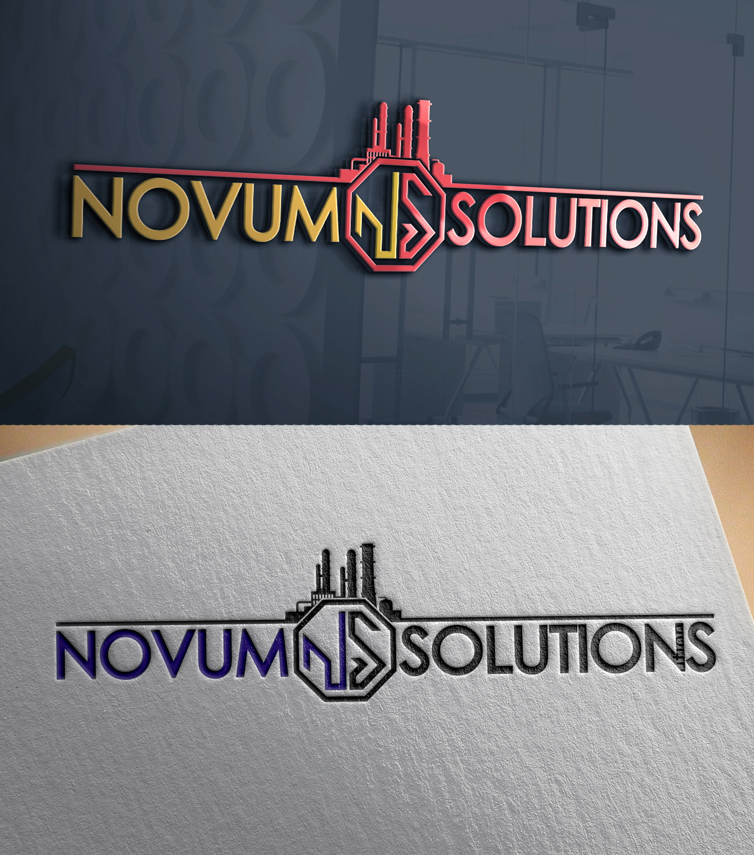 Logo Design by 24ksunny for Novum Solutions Pty Ltd | Design #32574702