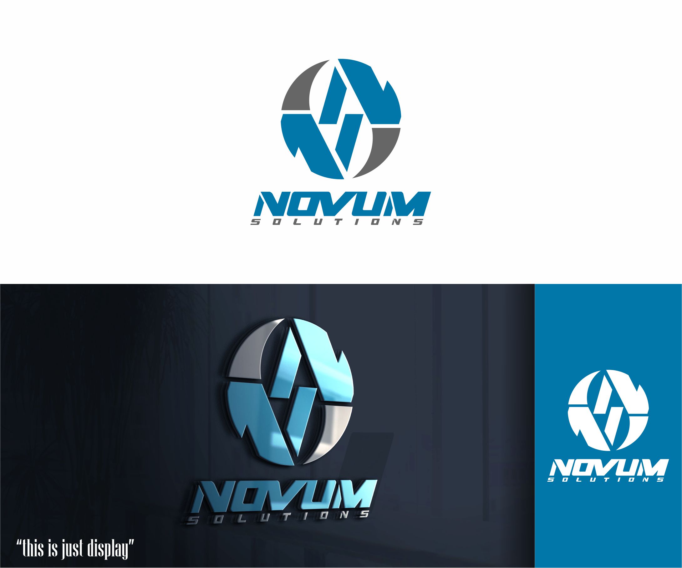 Logo Design by alkaline for Novum Solutions Pty Ltd | Design #32570378