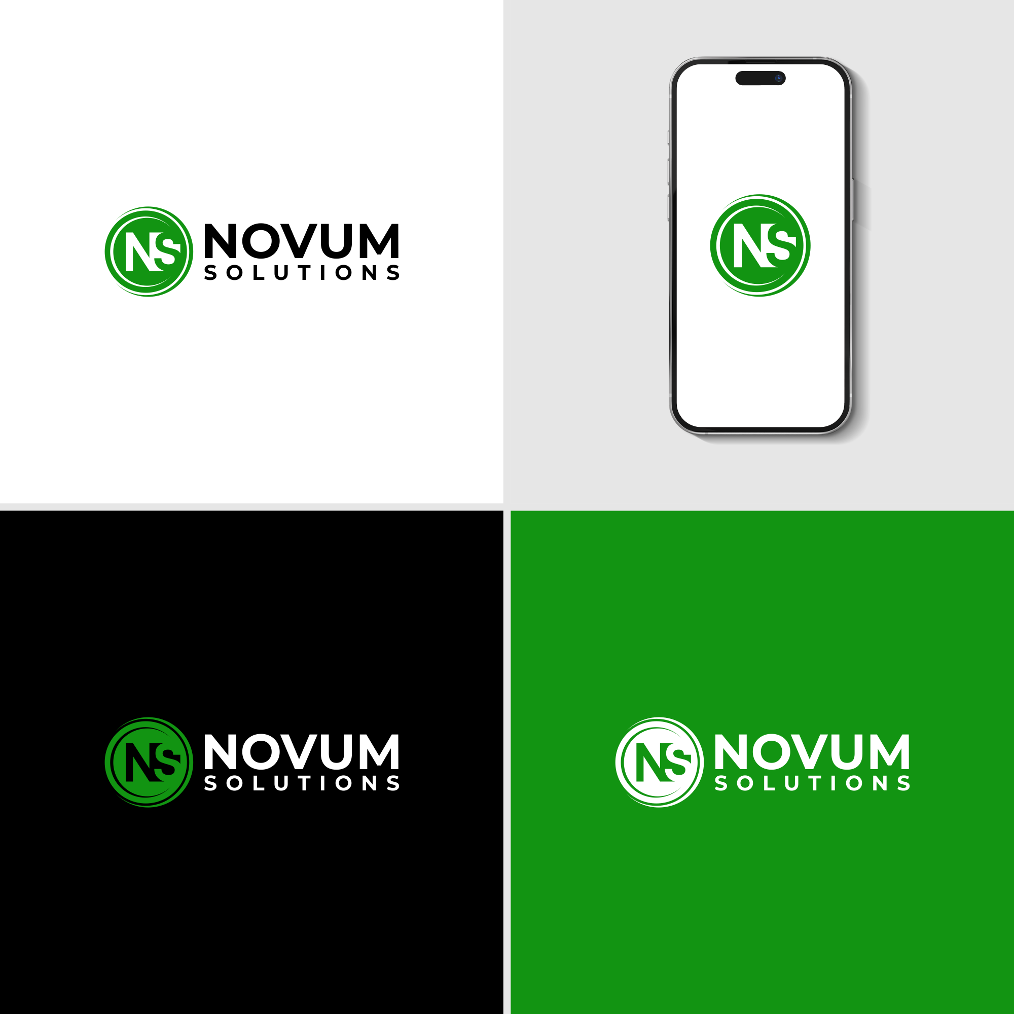 Logo Design by Royco for Novum Solutions Pty Ltd | Design #32606051