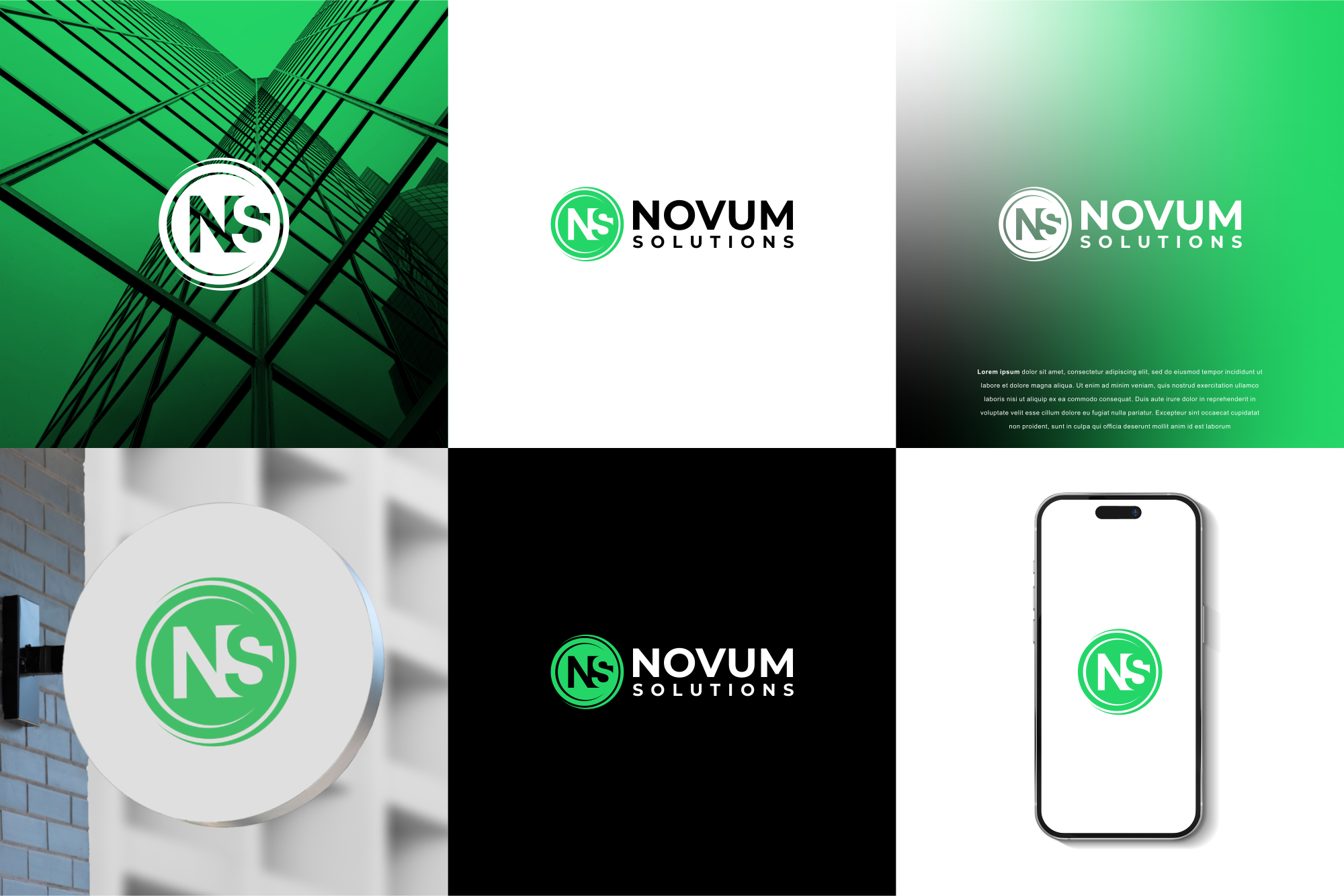 Logo Design by Royco for Novum Solutions Pty Ltd | Design #32665080